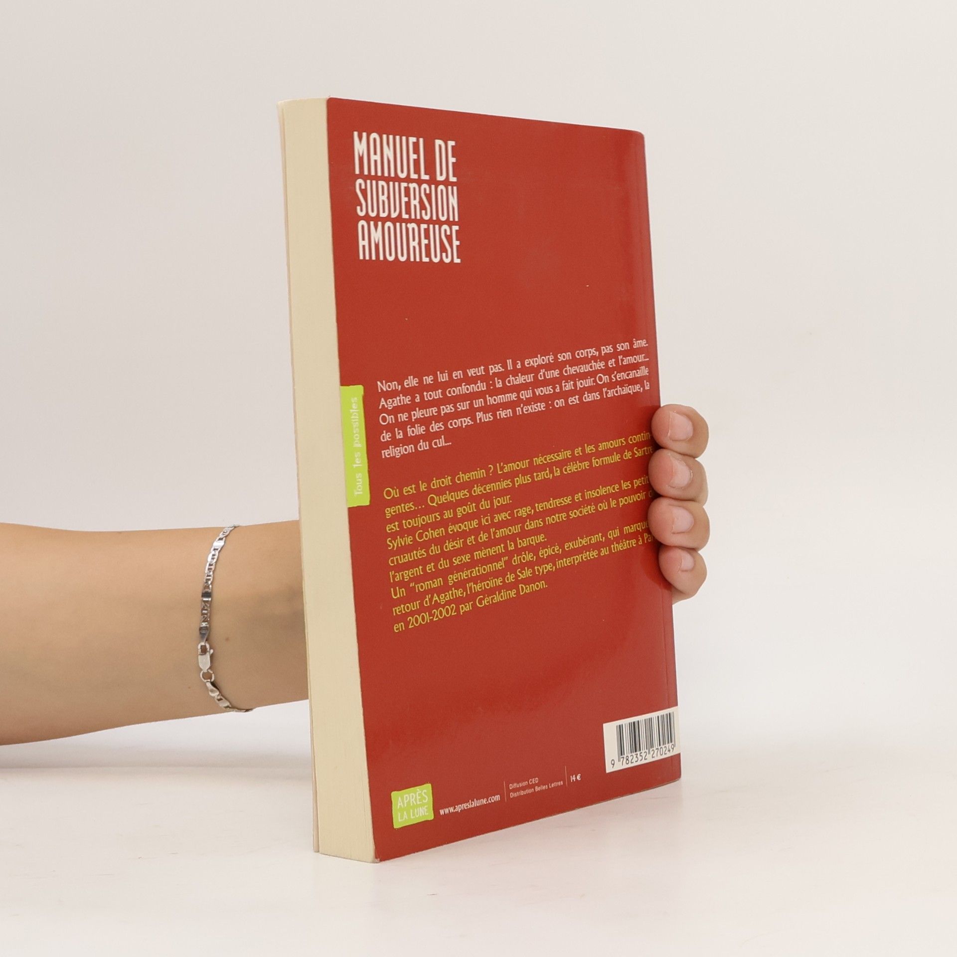 Sylvie Cohen Manuel de subversion amoureuse (French Edition)