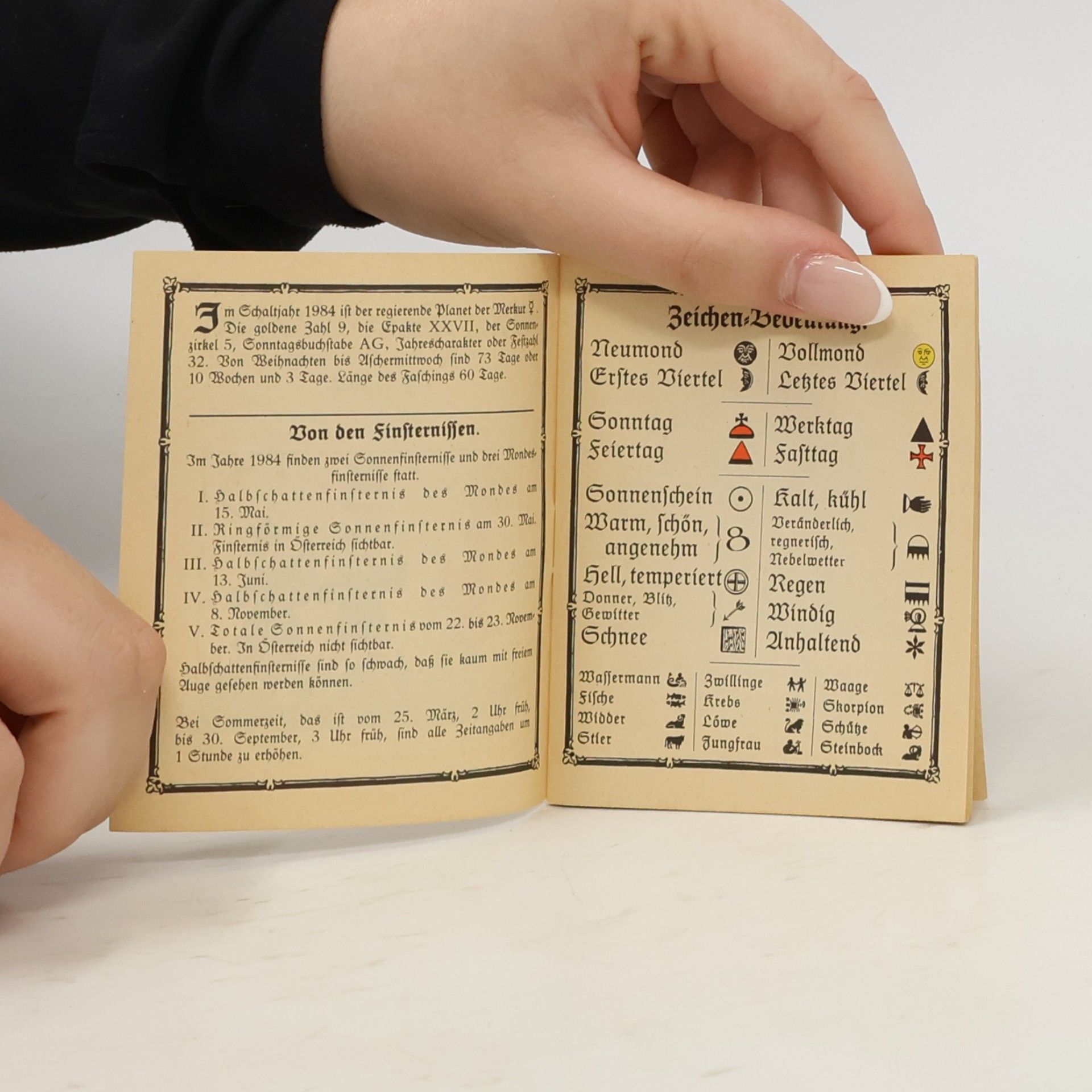 Autorenkollektiv Alter Bauernkalender 1984