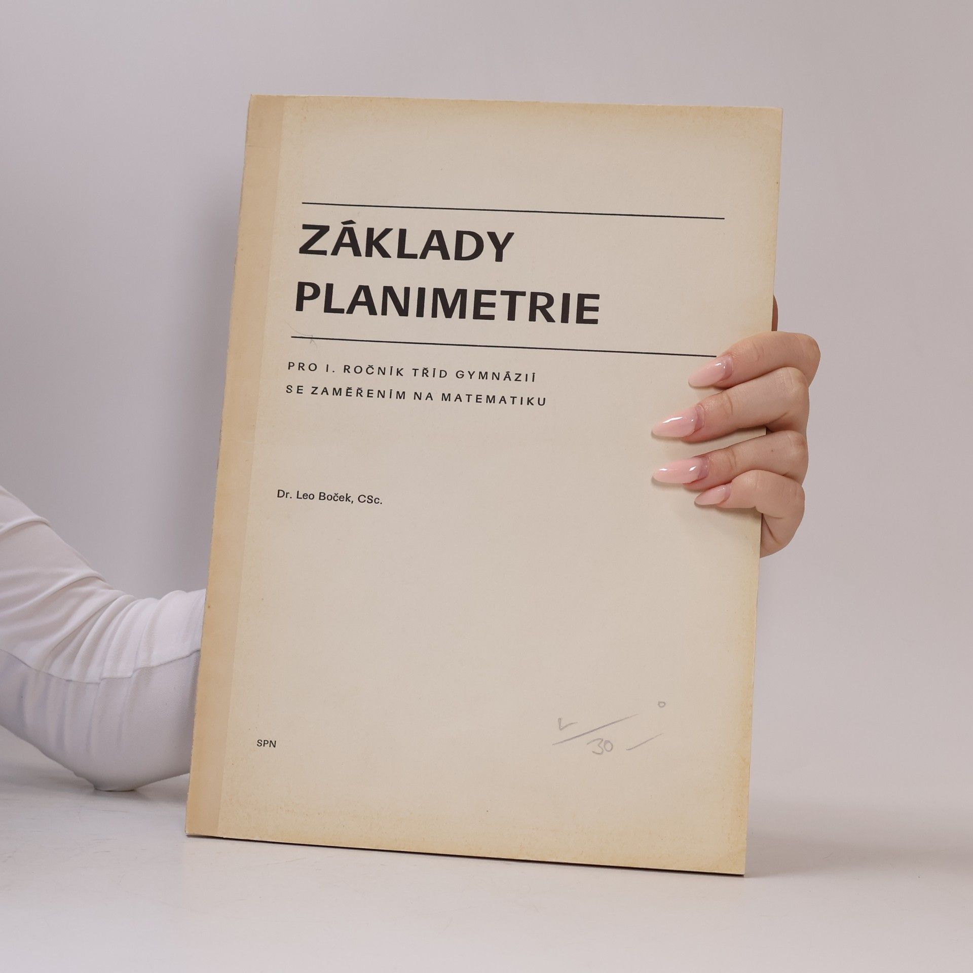 Leo Boček Základy planimetrie