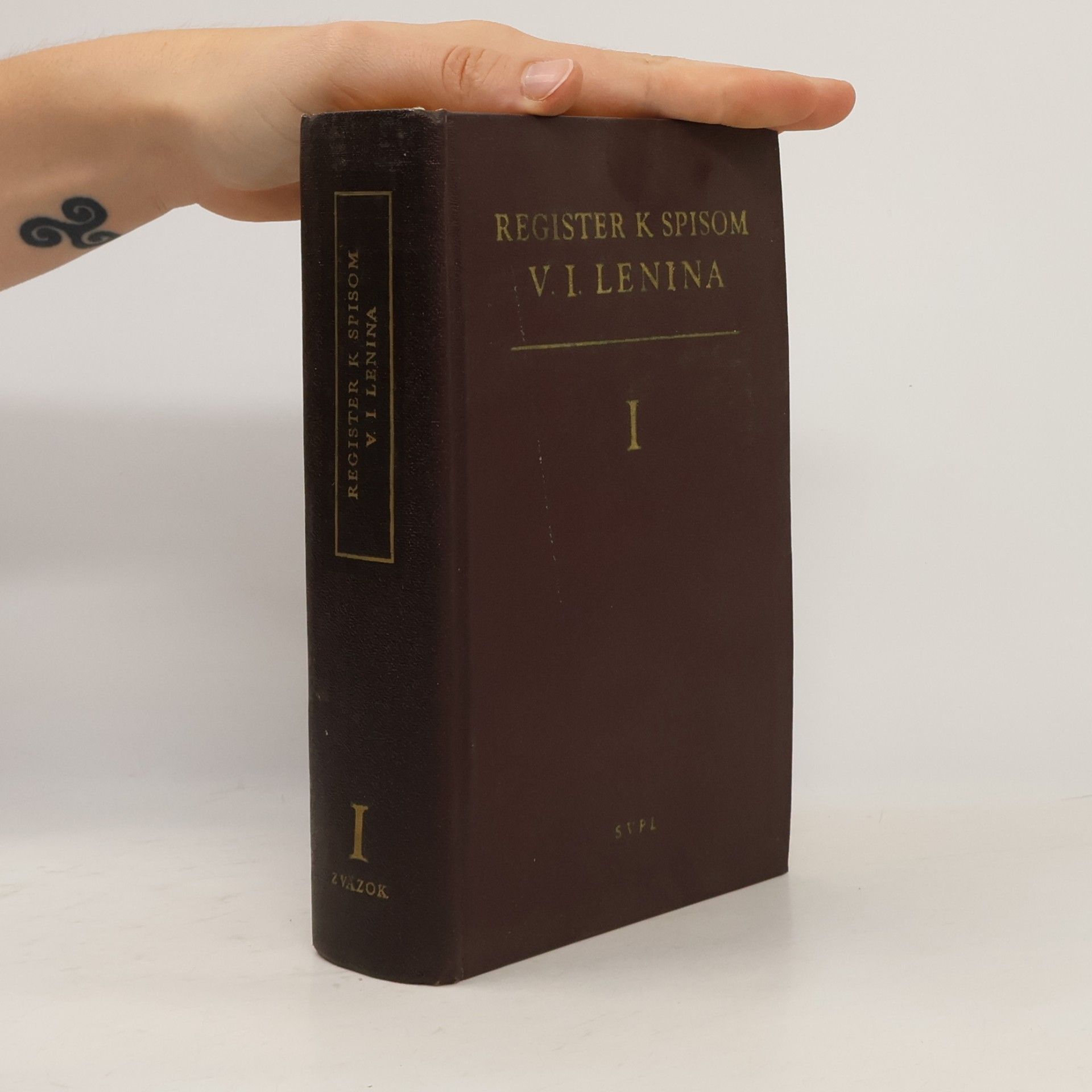 Vladimir Iljič Lenin Register k spisom V. L. Lenina I