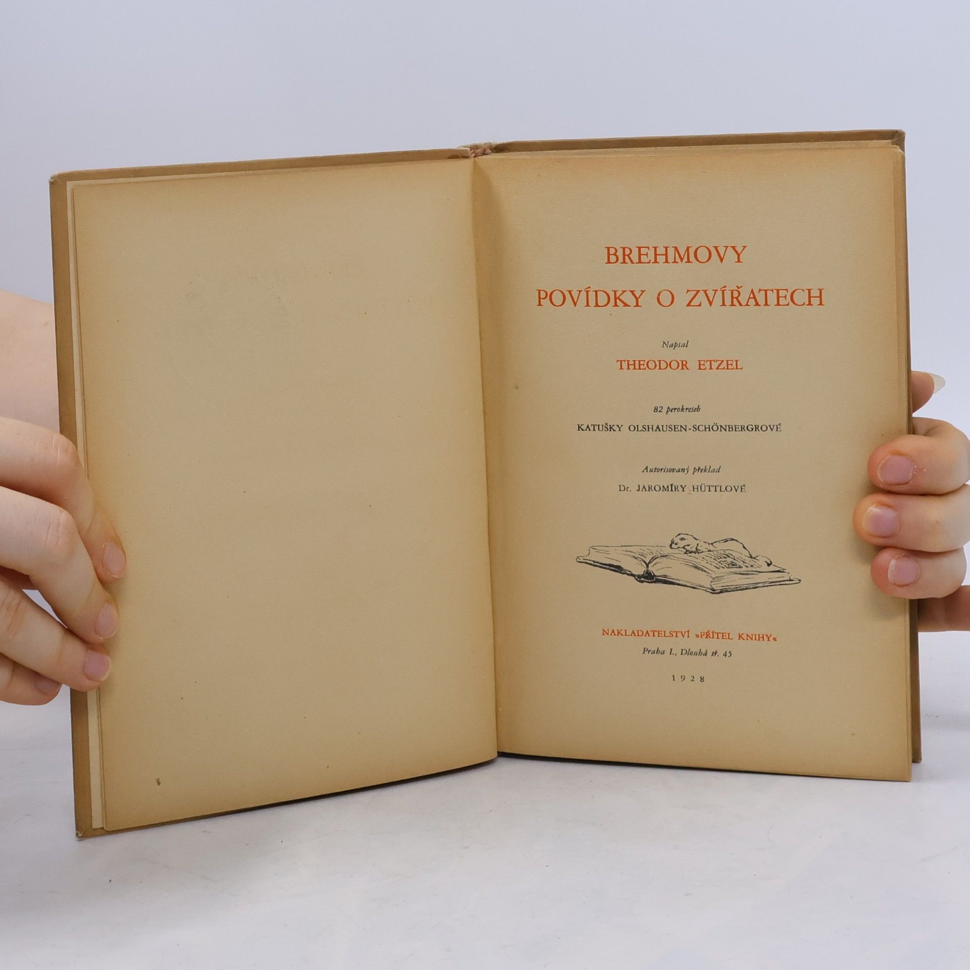 Theodor Etzel Brehmovy povídky o zvířatech II.