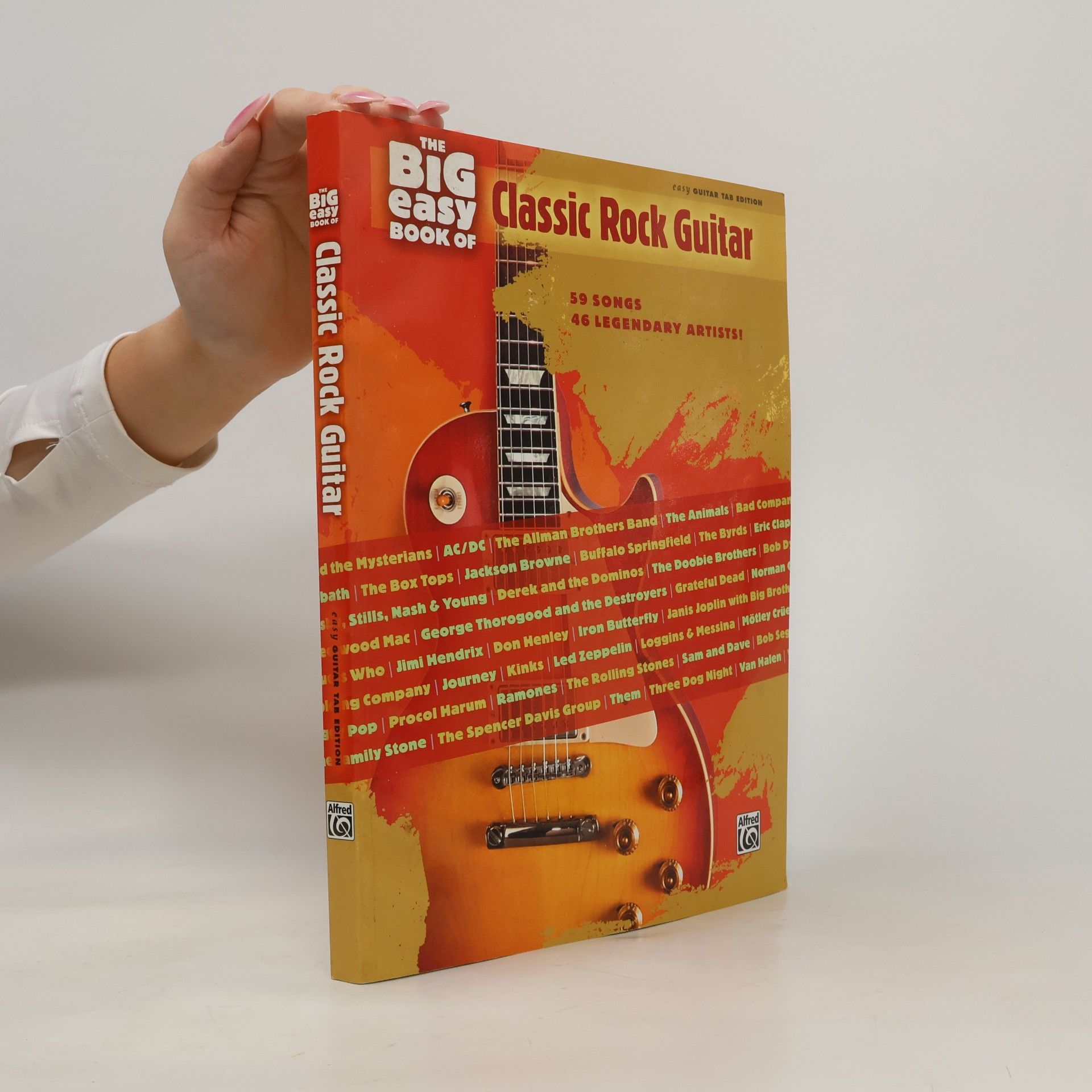 Alfred Publishing The Big Easy Book of Classic Rock Guitar. Easy Guitar Tab Edition