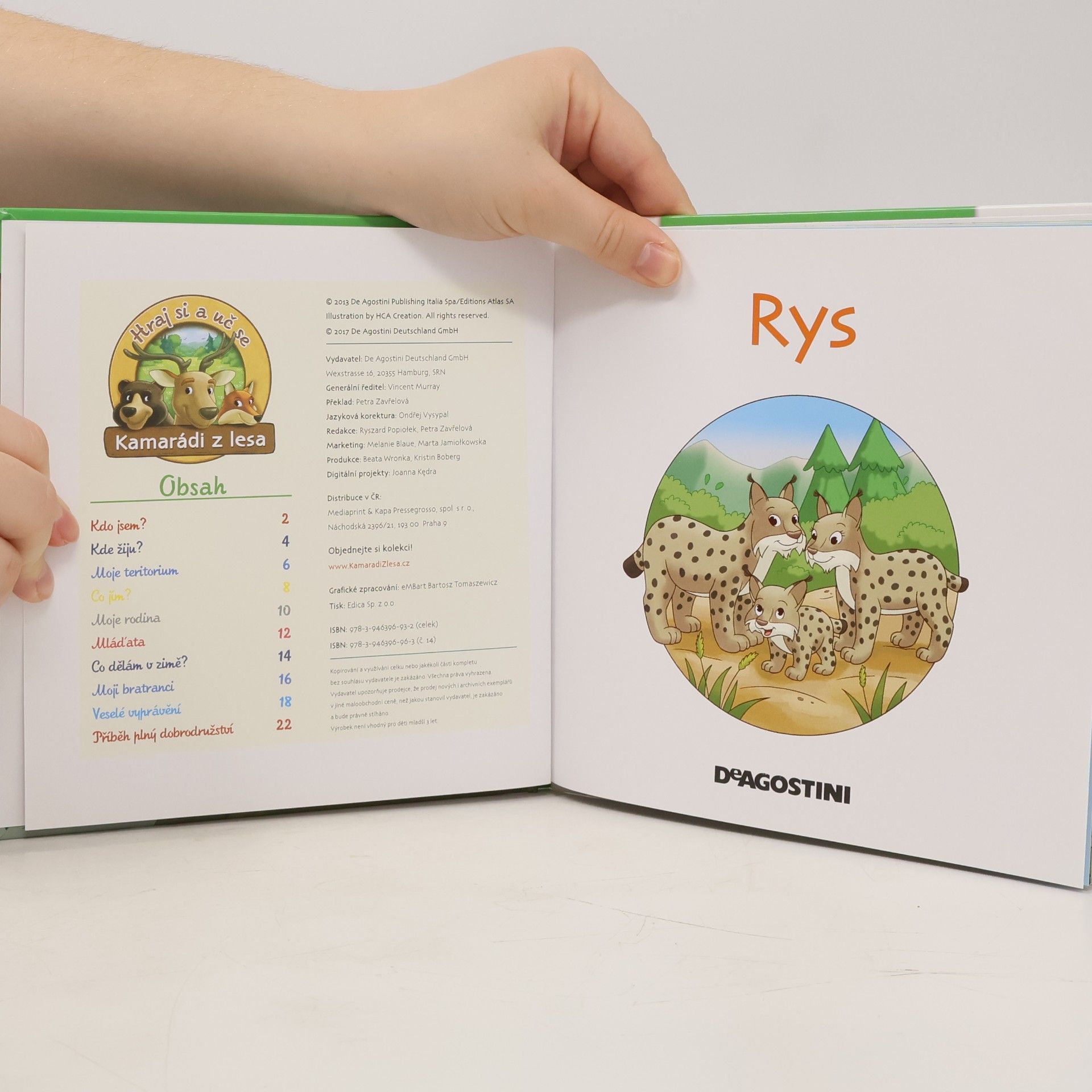 Various authors Bydlím v lese 14. Rys