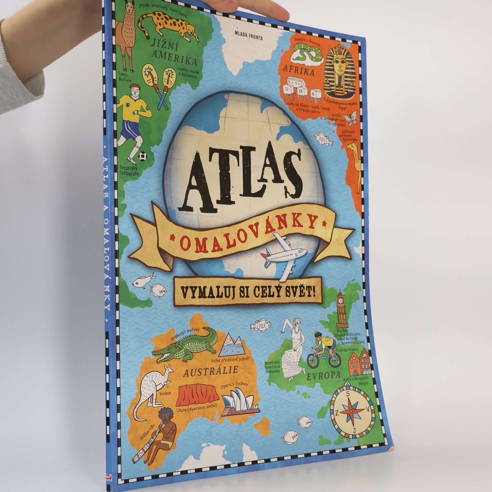 Natalie Hughes Atlas : omalovánky