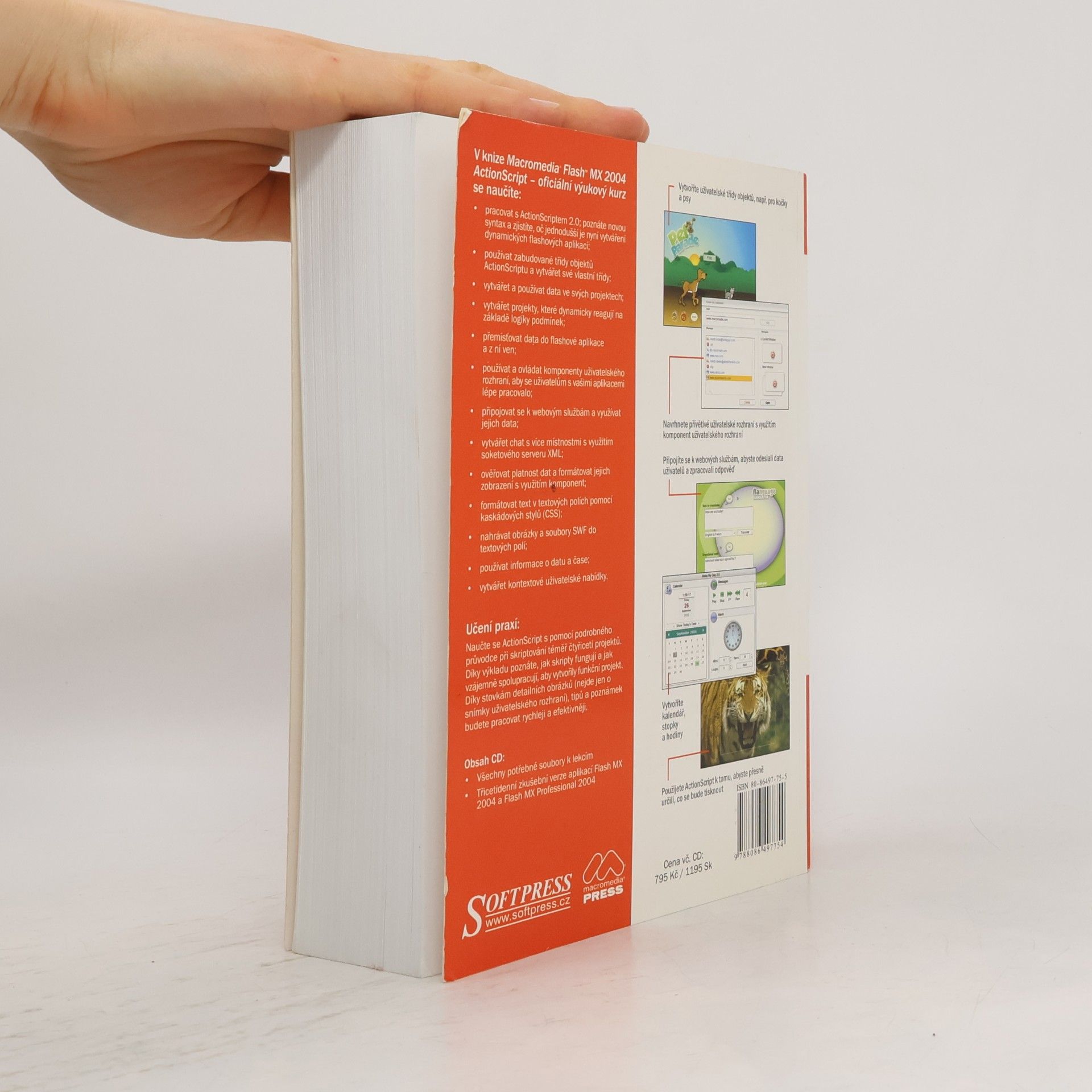 Derek Franklin Macromedia Flash MX 2004 actionscript. Oficiální výukový kurz