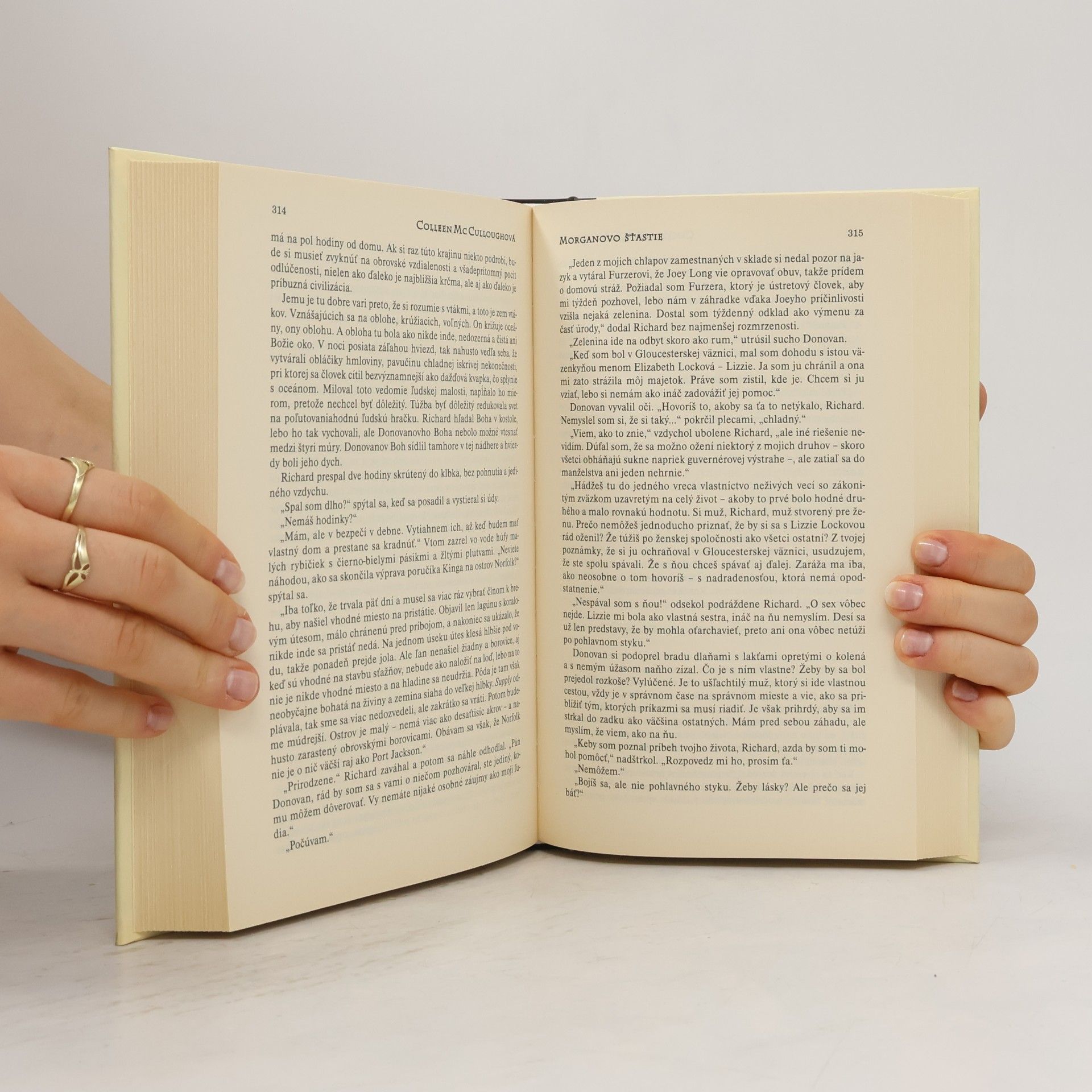 Colleen McCullough Morganovo šťastie