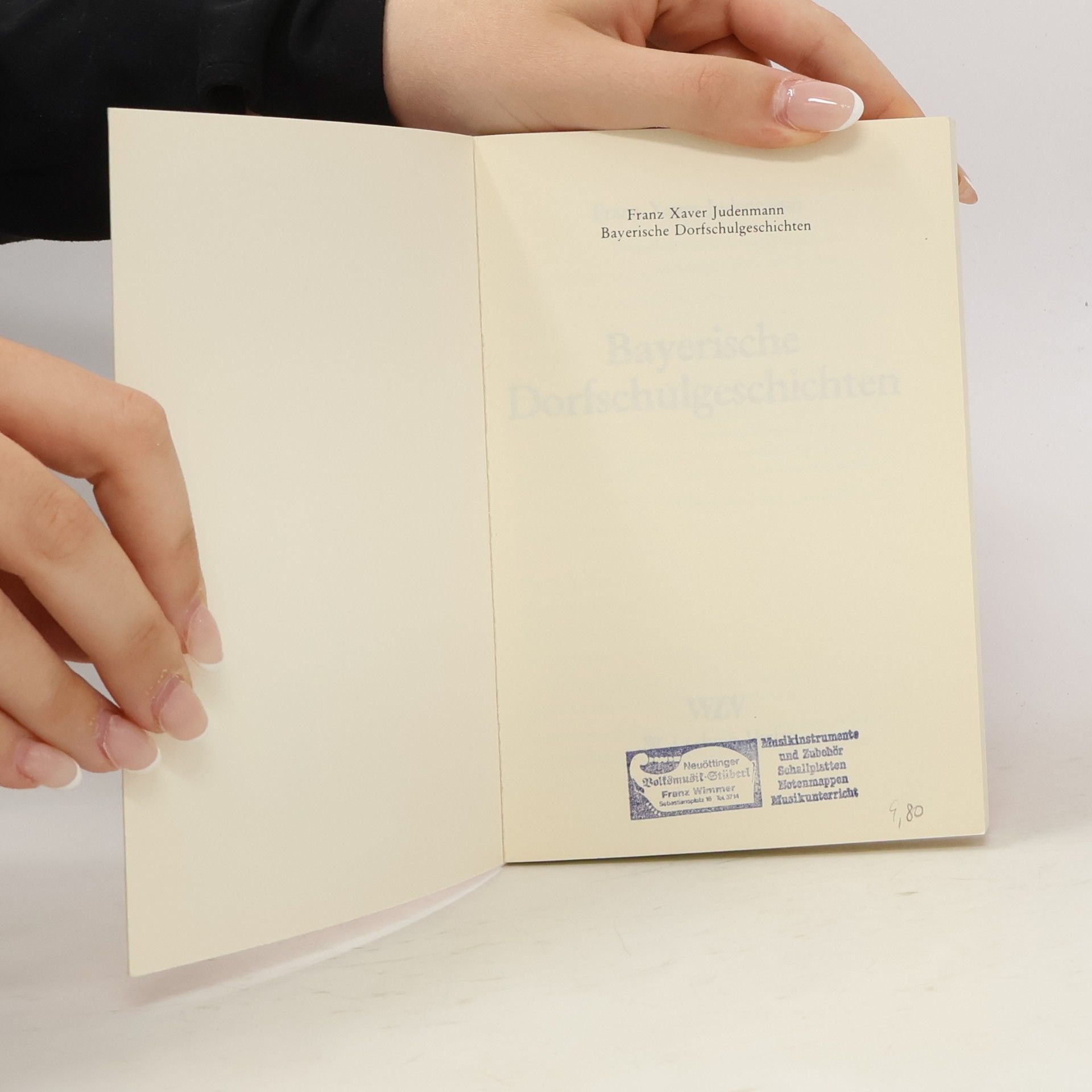 Franz Xaver Judenmann Bayerische Dorfschulgeschichten