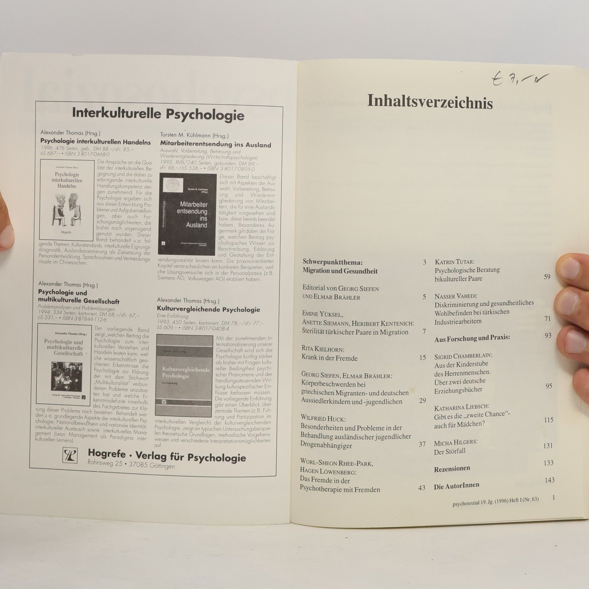 Georg Siefen Psychosozial