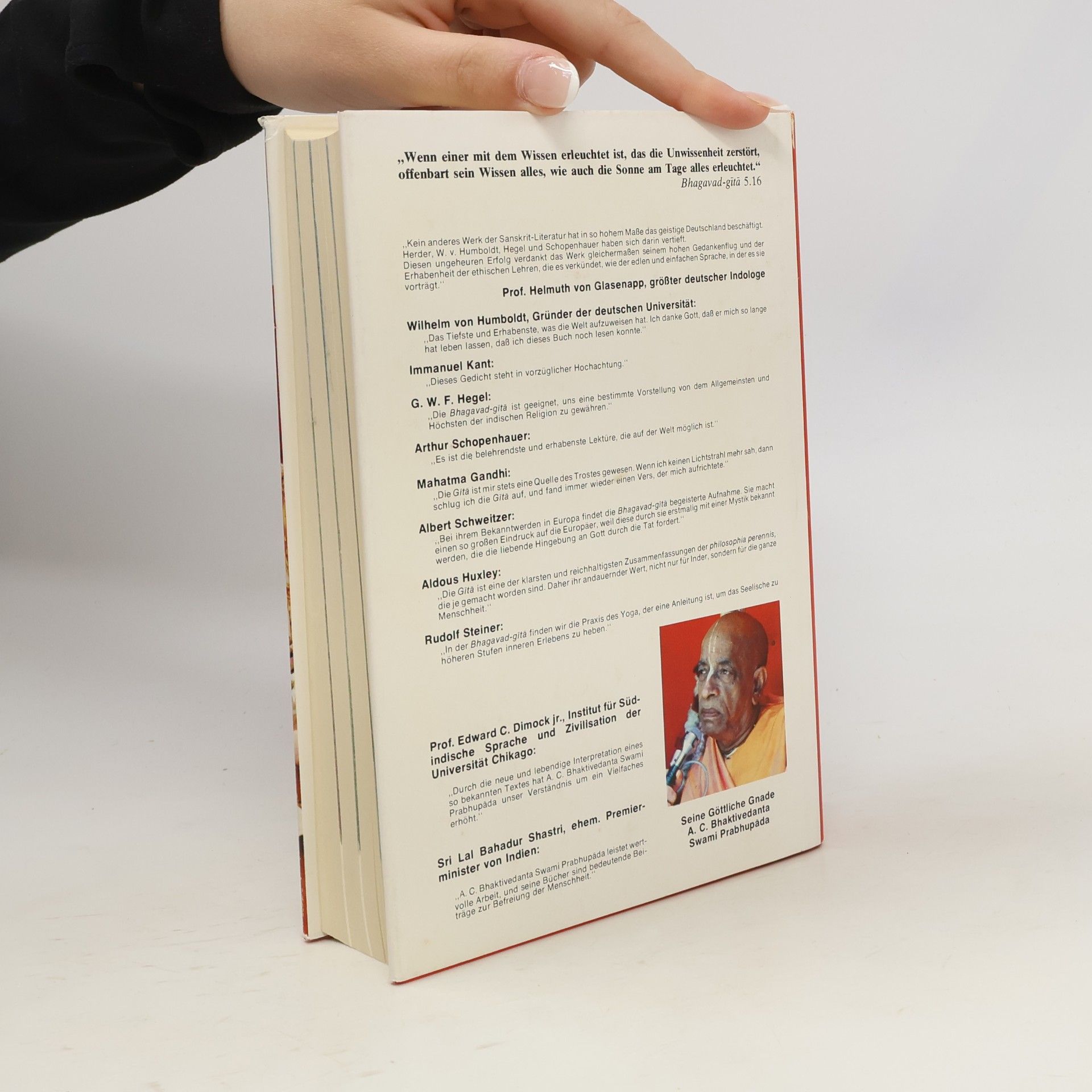 Autorenkollektiv Bhagavad-gítá. Wie sie ist