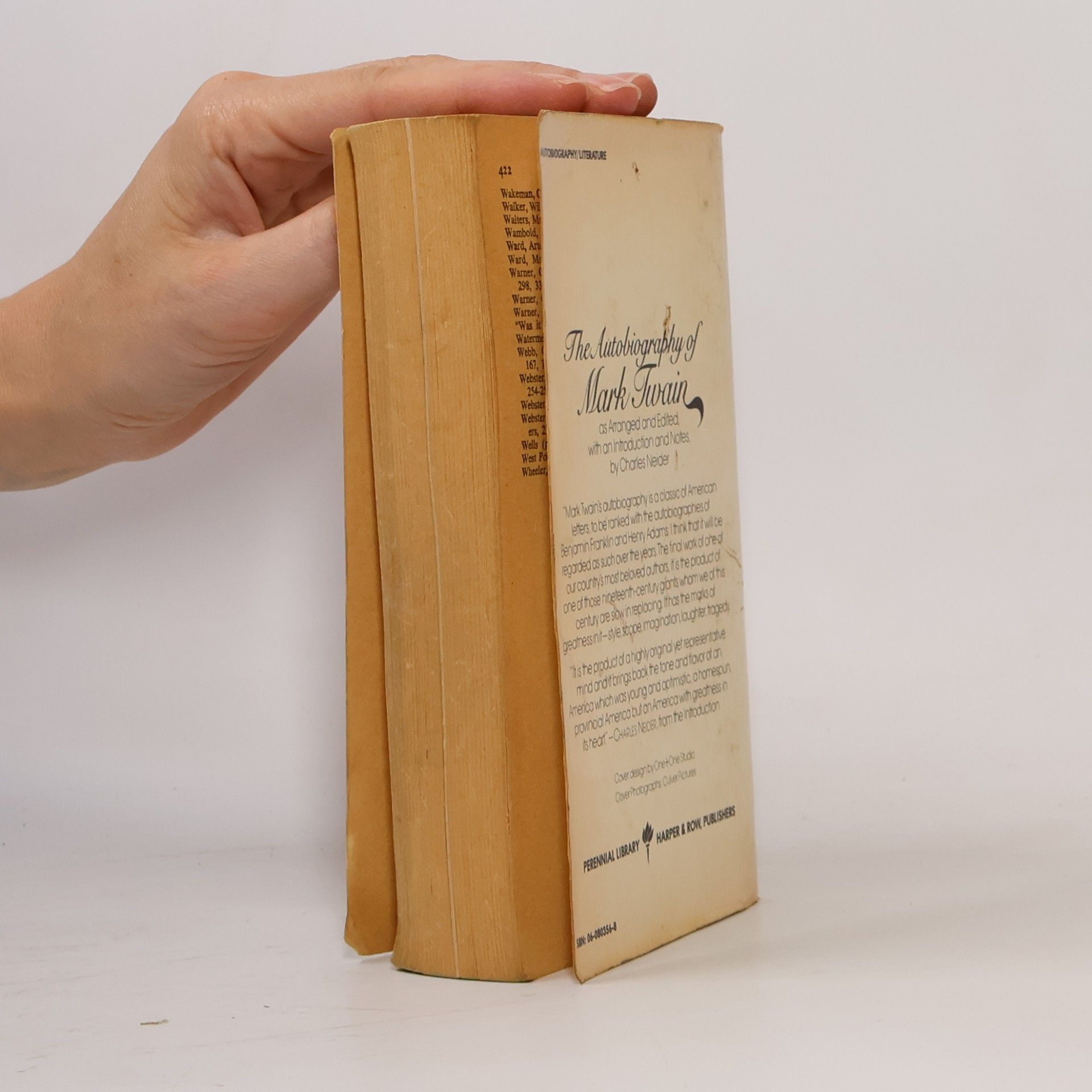Mark Twain The autobiography of Mark Twain