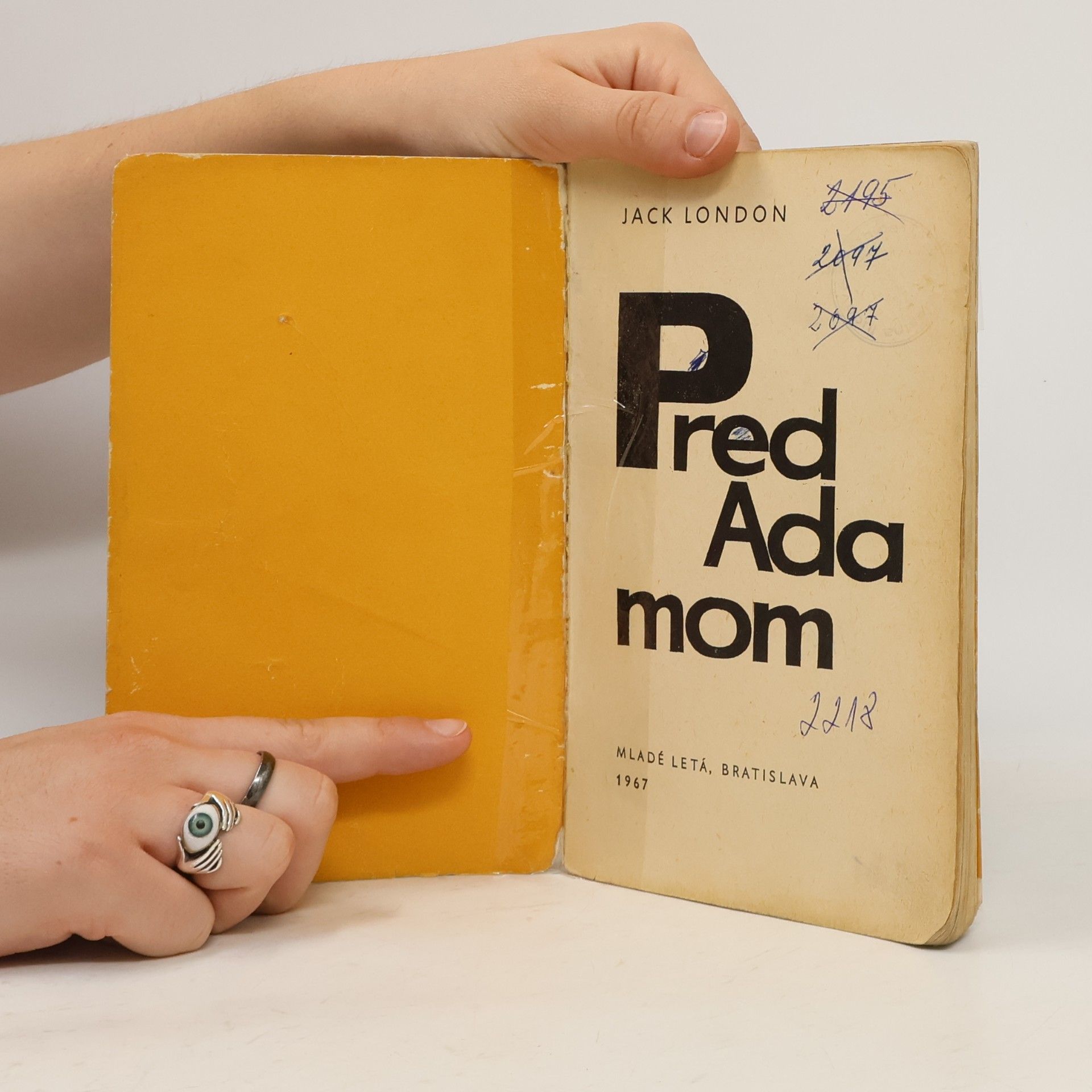 Jack London Pred Adamom
