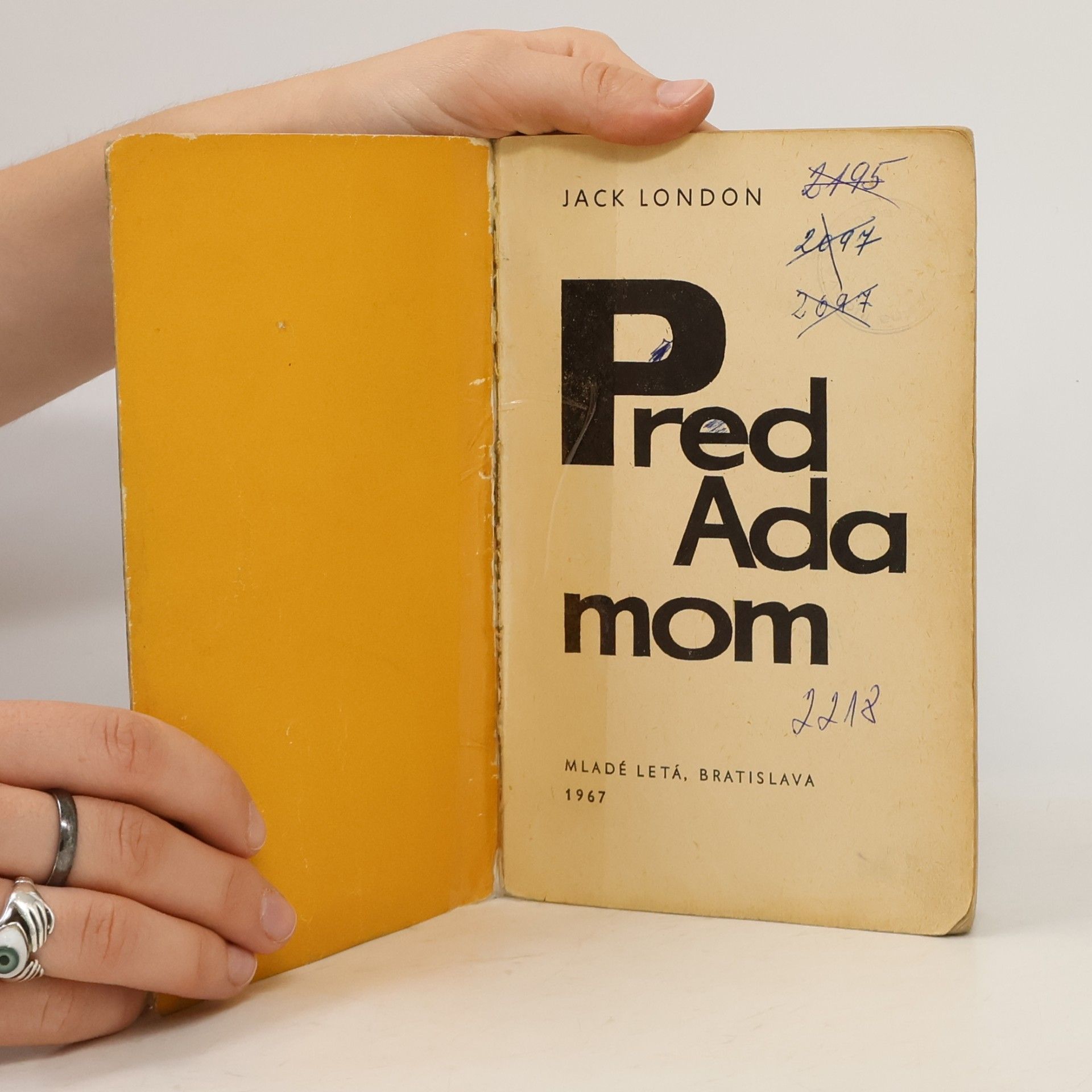 Jack London Pred Adamom