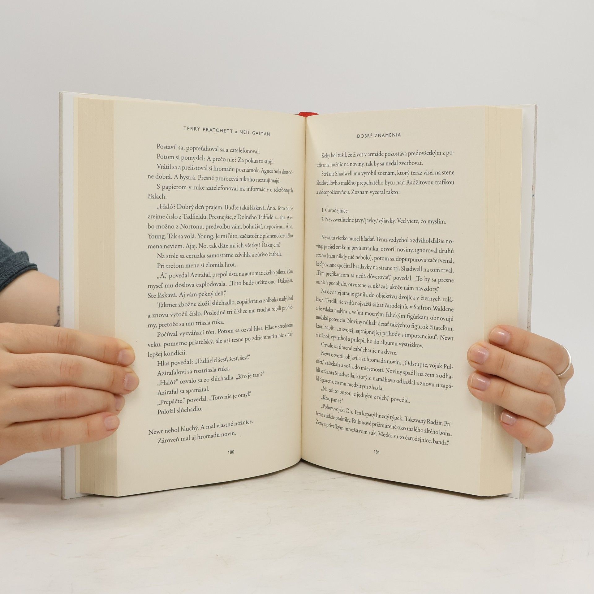 Terry Pratchett Dobré znamenia