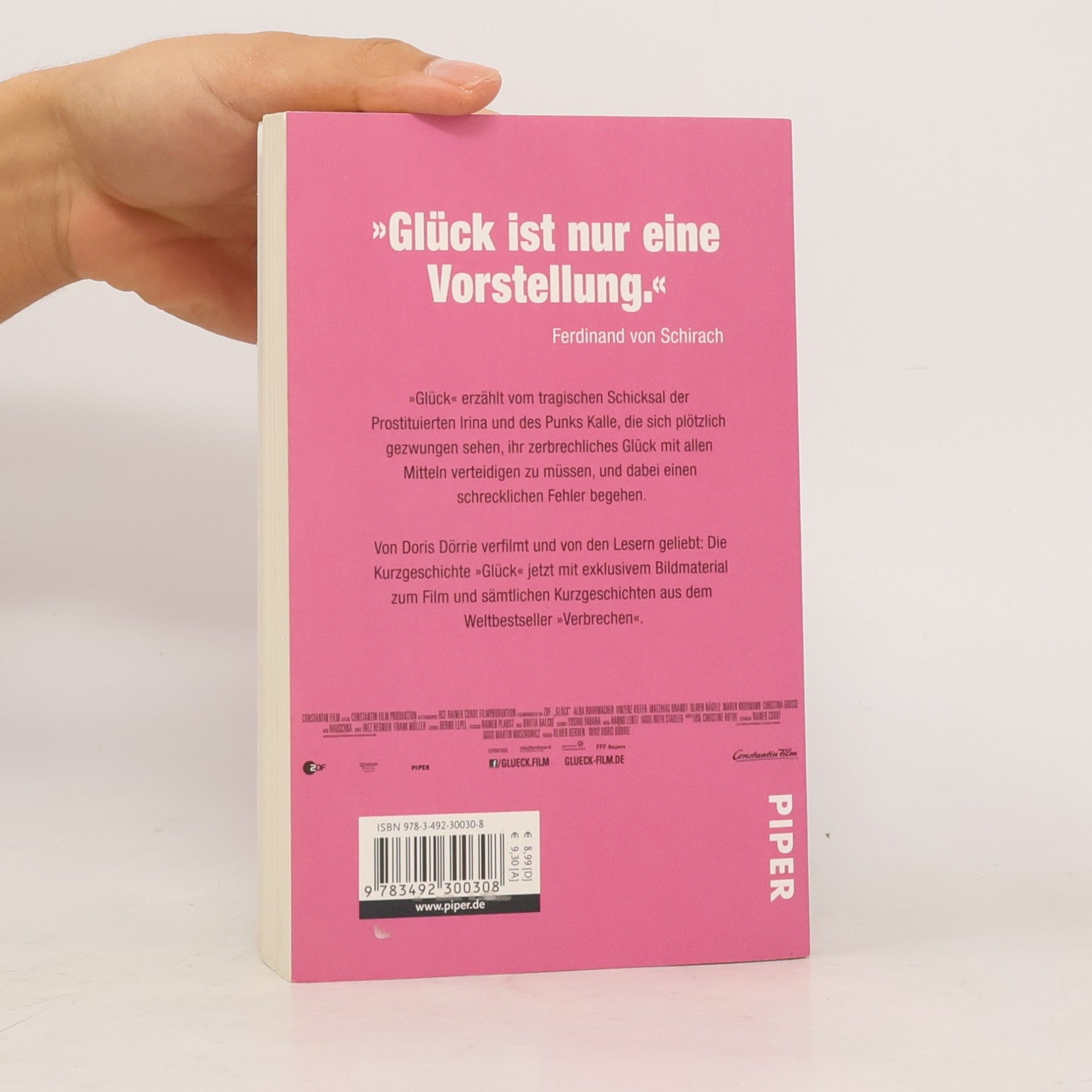 Ferdinand von Schirach Glück und andere Verbrechen