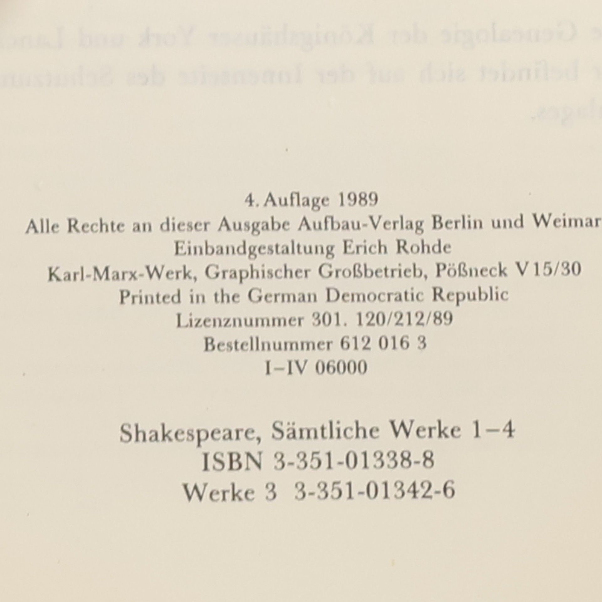 William Shakespeare Sämtliche Werke 3