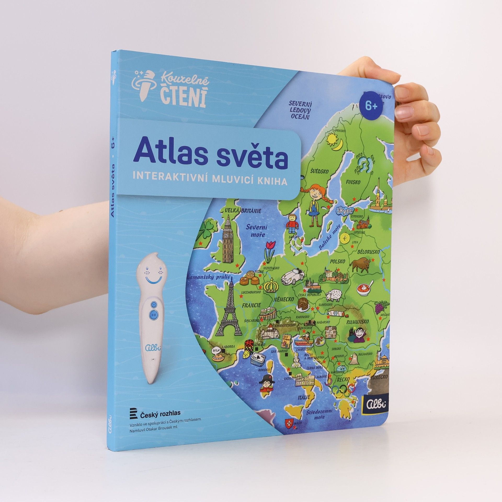 Atlas světa. Interaktivní mluvící kniha