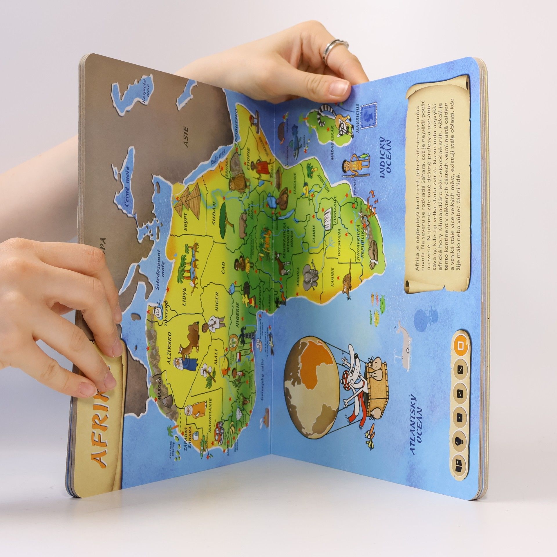 Tereza Kocová Atlas světa. Interaktivní mluvící kniha