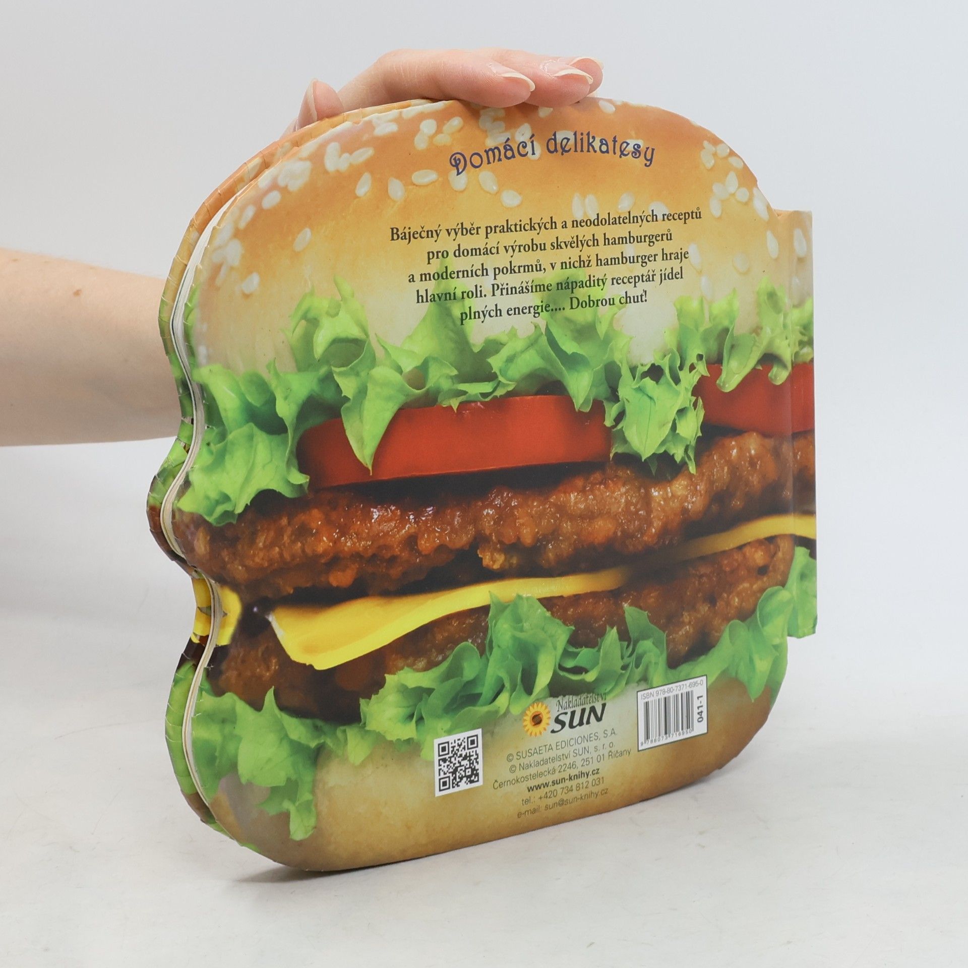 Kolektiv autorů Hamburgery : domácí delikatesy
