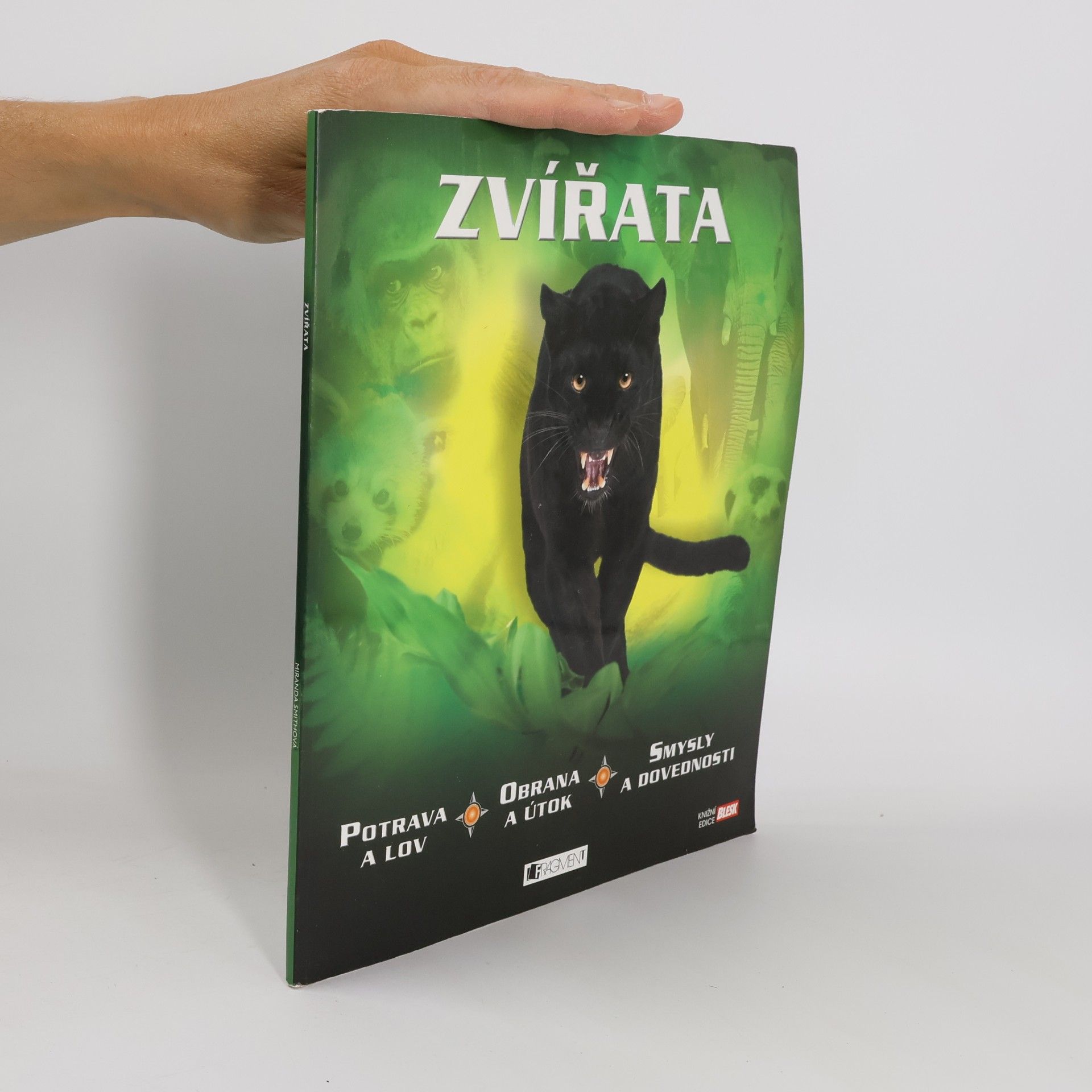 Zvířata : potrava a lov, obrana a útok, smysly a dovednosti