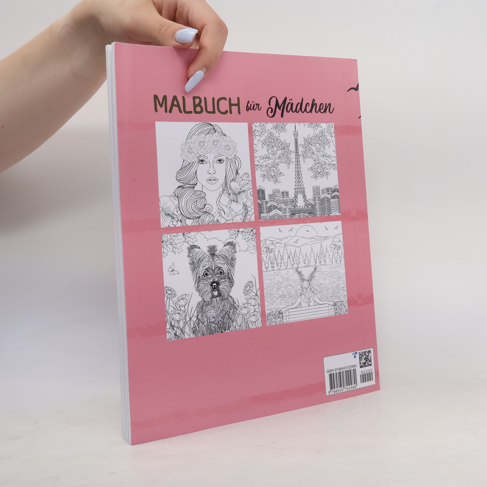 Creative Designe Studio Mädchen Malbuch ab 12