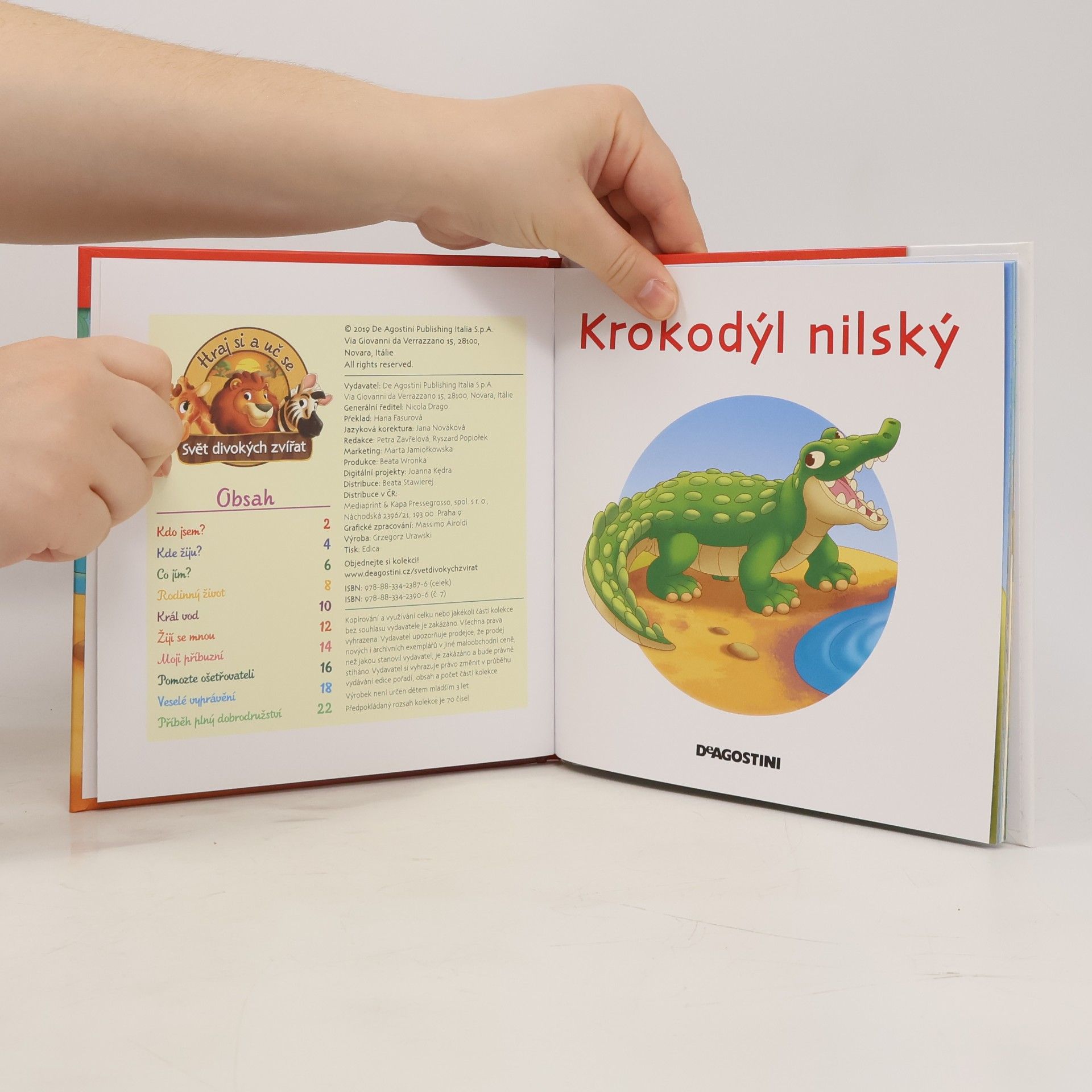 Kolektiv autorů Bydlím v savaně 7. Krokodýl nilský