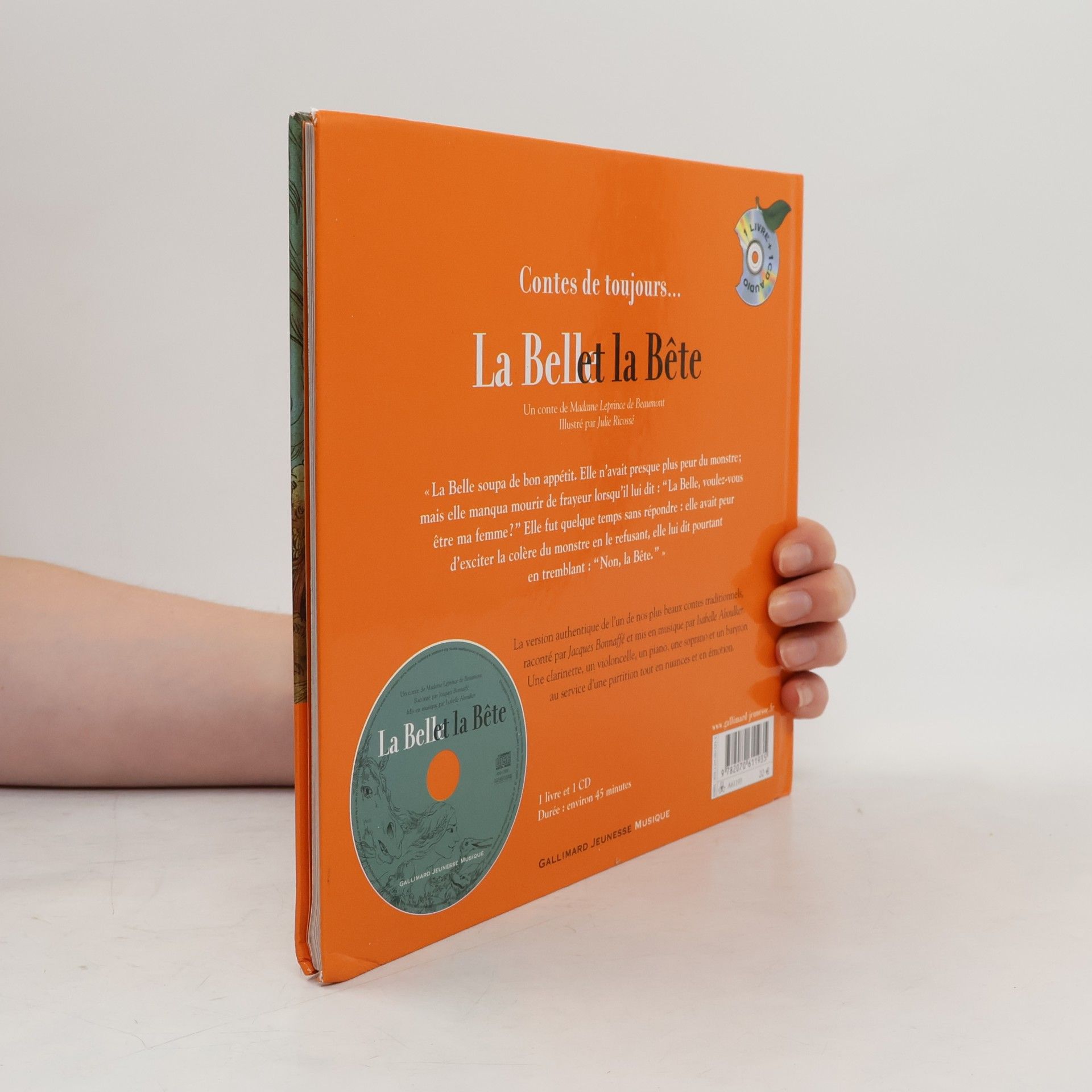 JeanneMarie Leprince de Beaumont Contes de toujours...: La Belle et la Bête Livre-CD