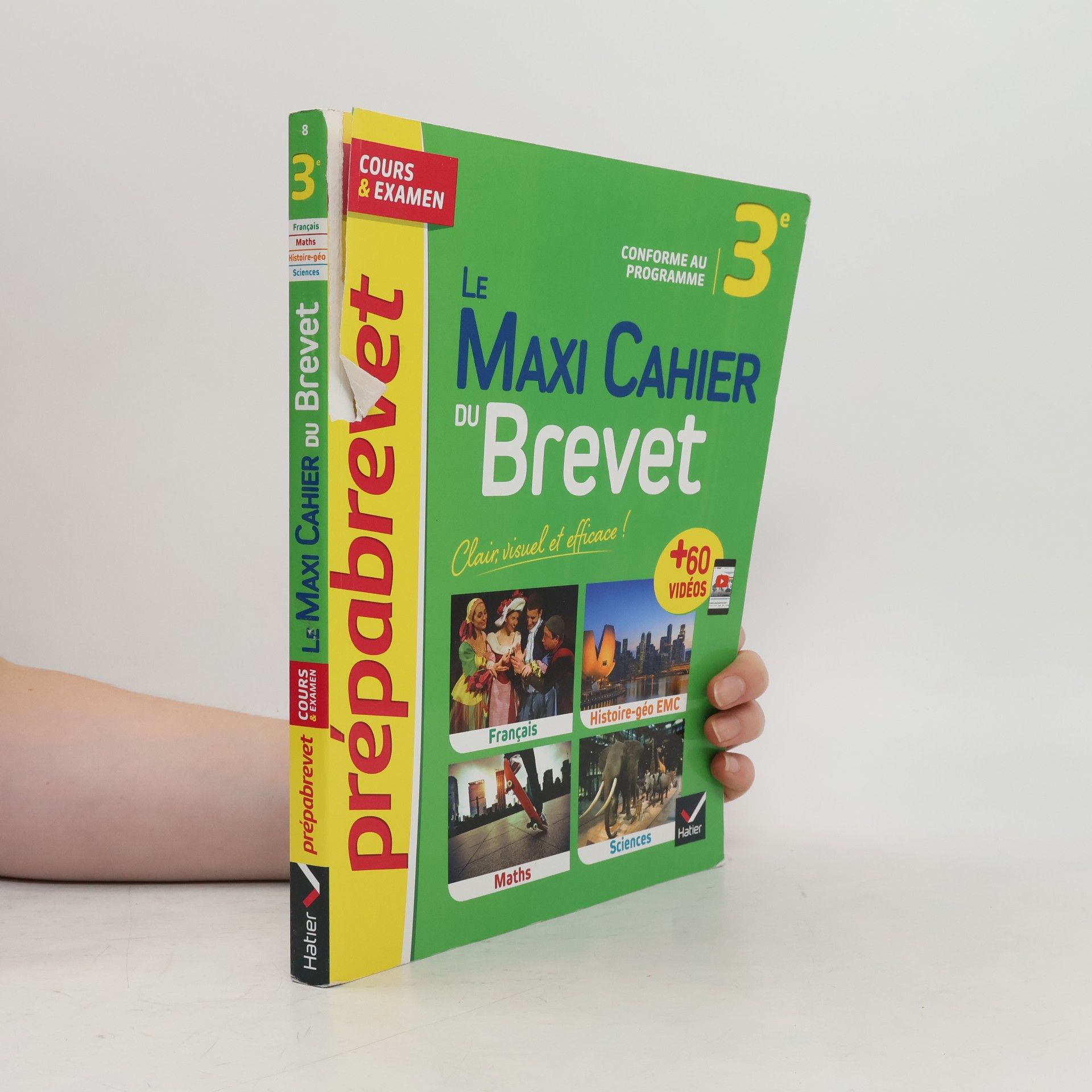Le Maxi Cahier du Brevet (tout-en-un) - Brevet 2024: cours, quiz, sujets & vidéos