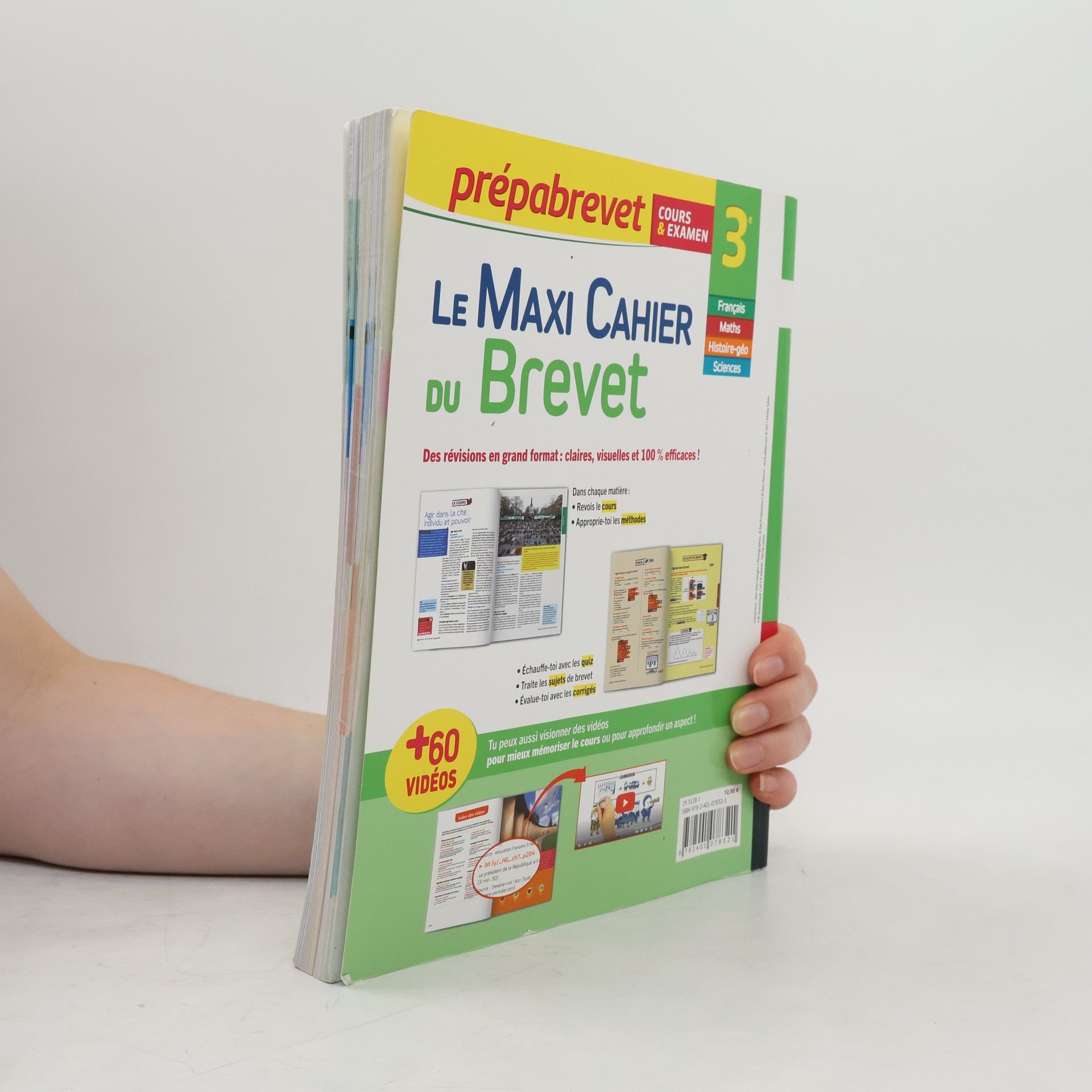 Christine Formond Le Maxi Cahier du Brevet (tout-en-un) - Brevet 2024: cours, quiz, sujets & vidéos