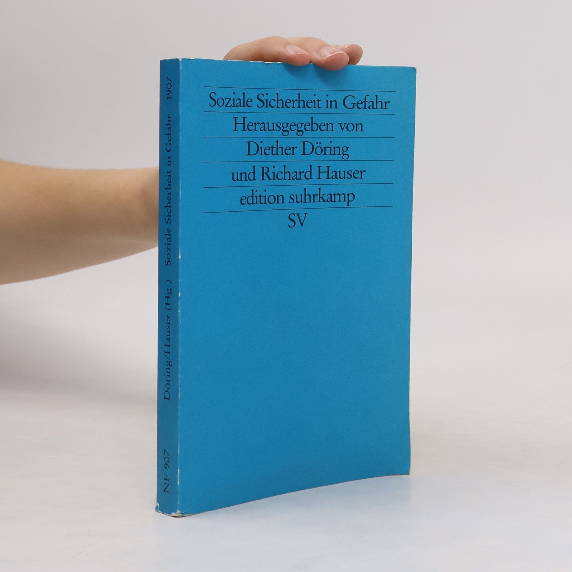 Diether Döring Soziale Sicherheit in Gefahr