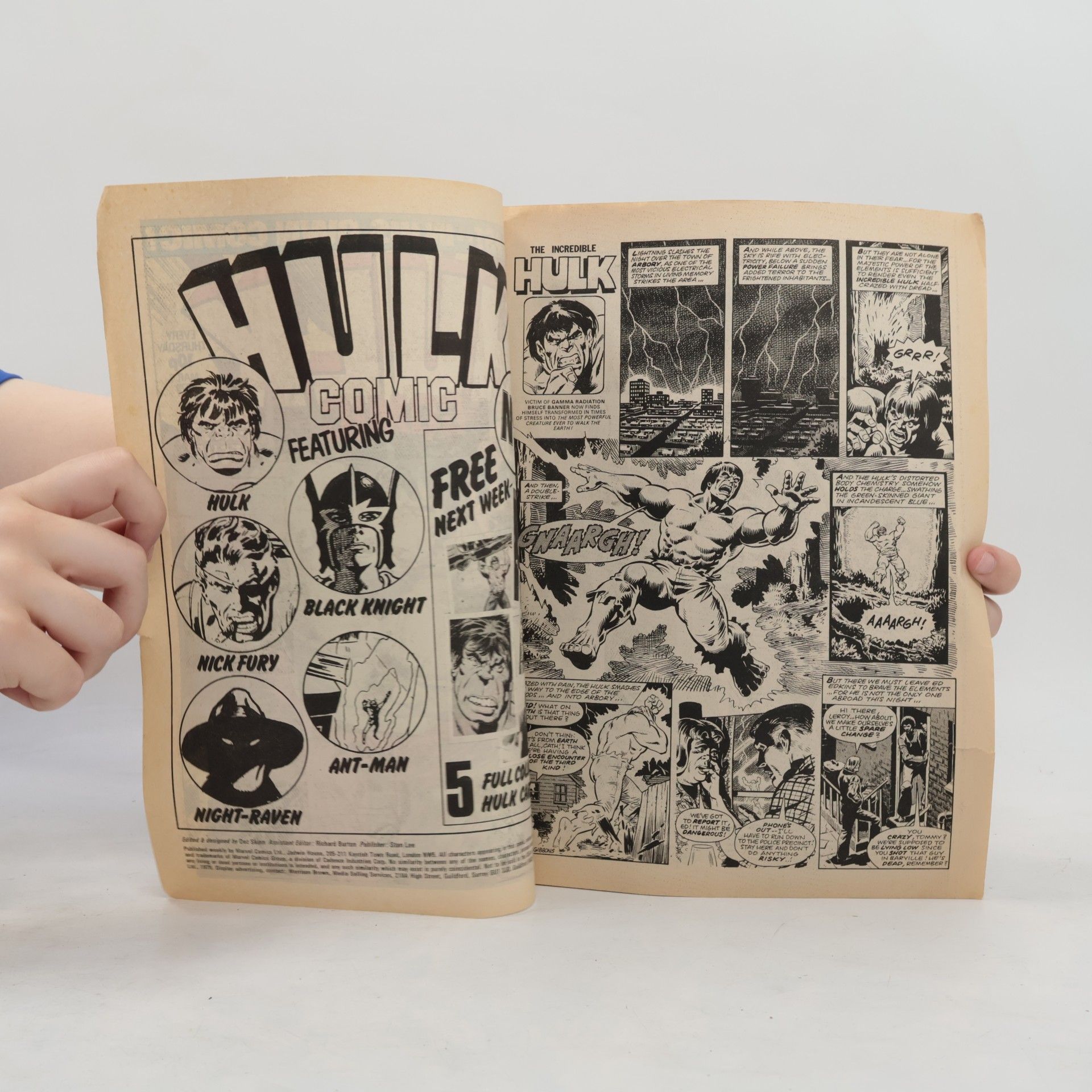 Autorenkollektiv Hulk Comic 3/1979