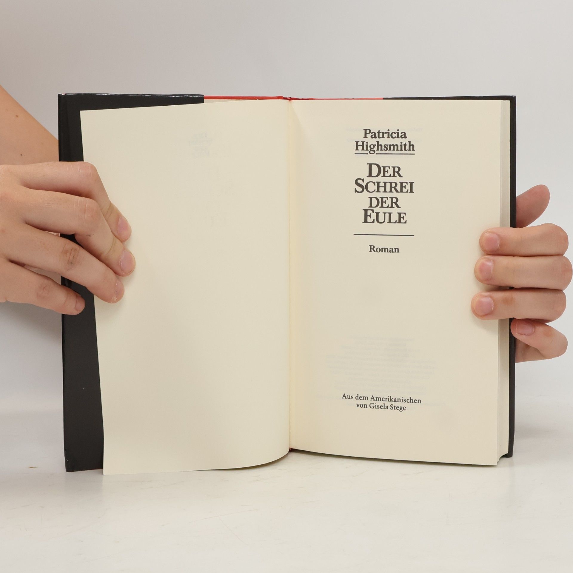 Patricia Highsmith Der Schrei der Eule