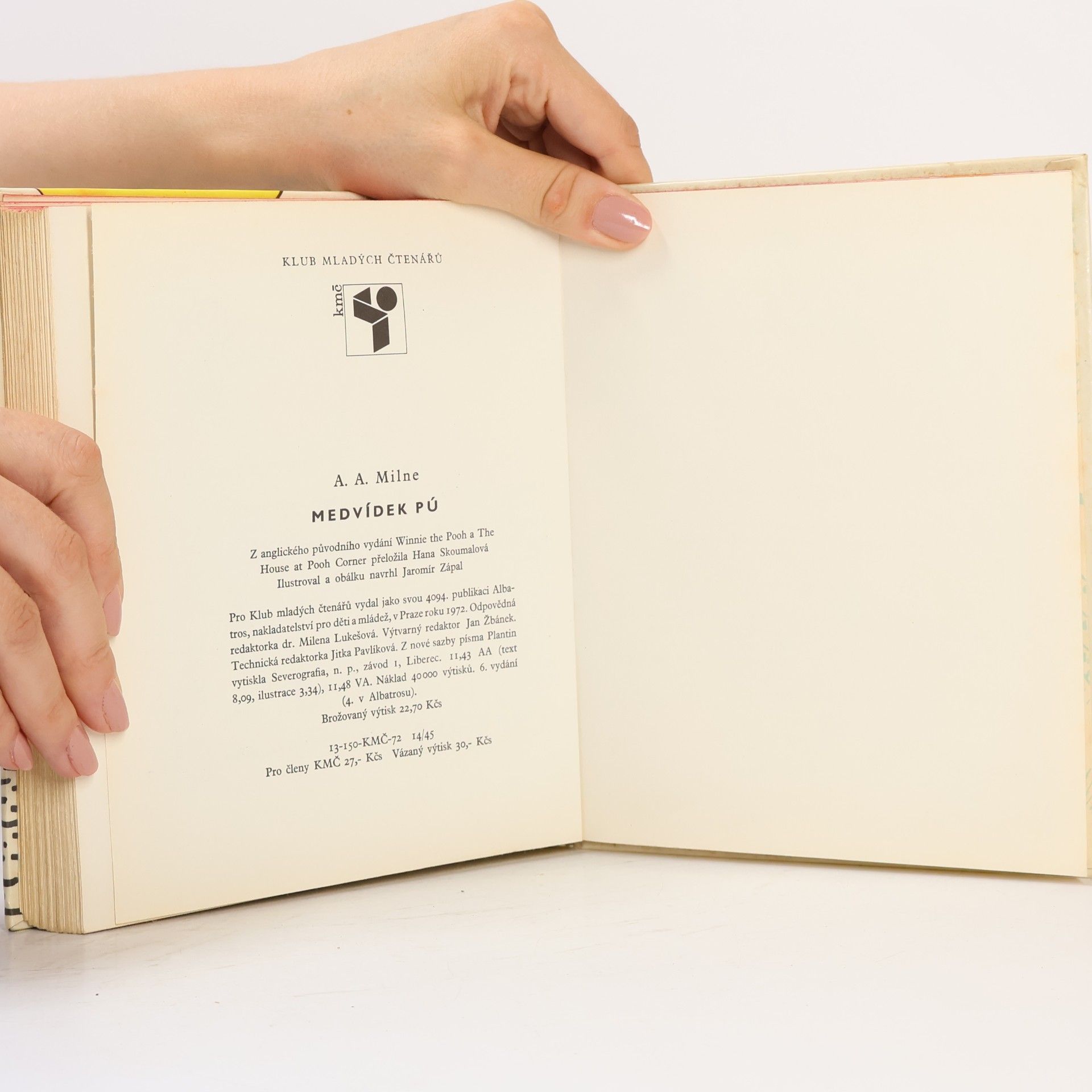 A. A. Milne Medvídek Pú