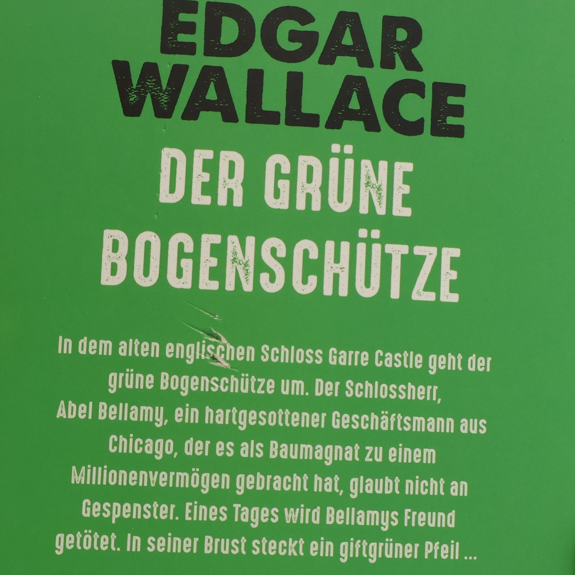 Edgar Wallace Der Grüne Bogenschütze