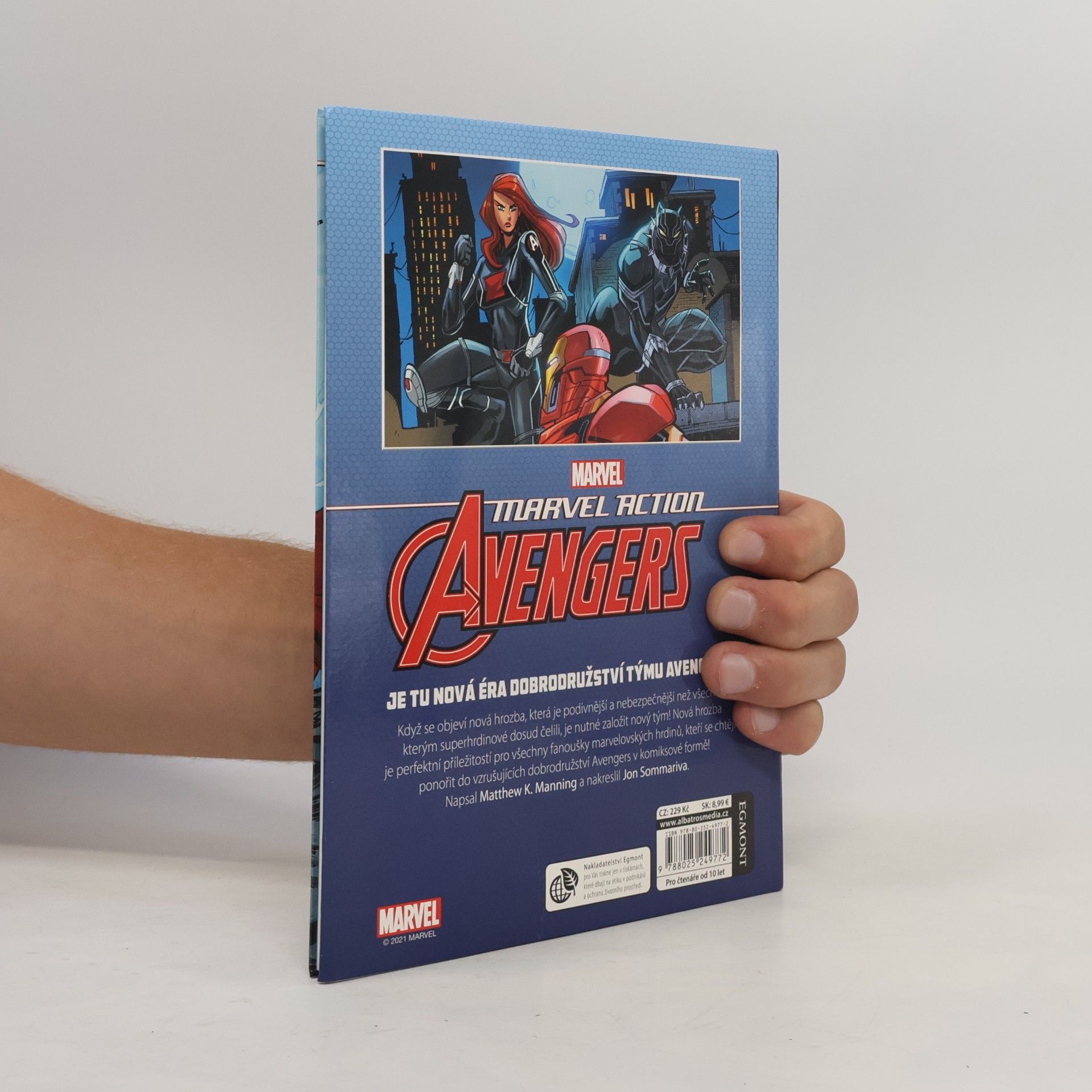 Matthew K. Manning Marvel Action - Avengers. Nová hrozba