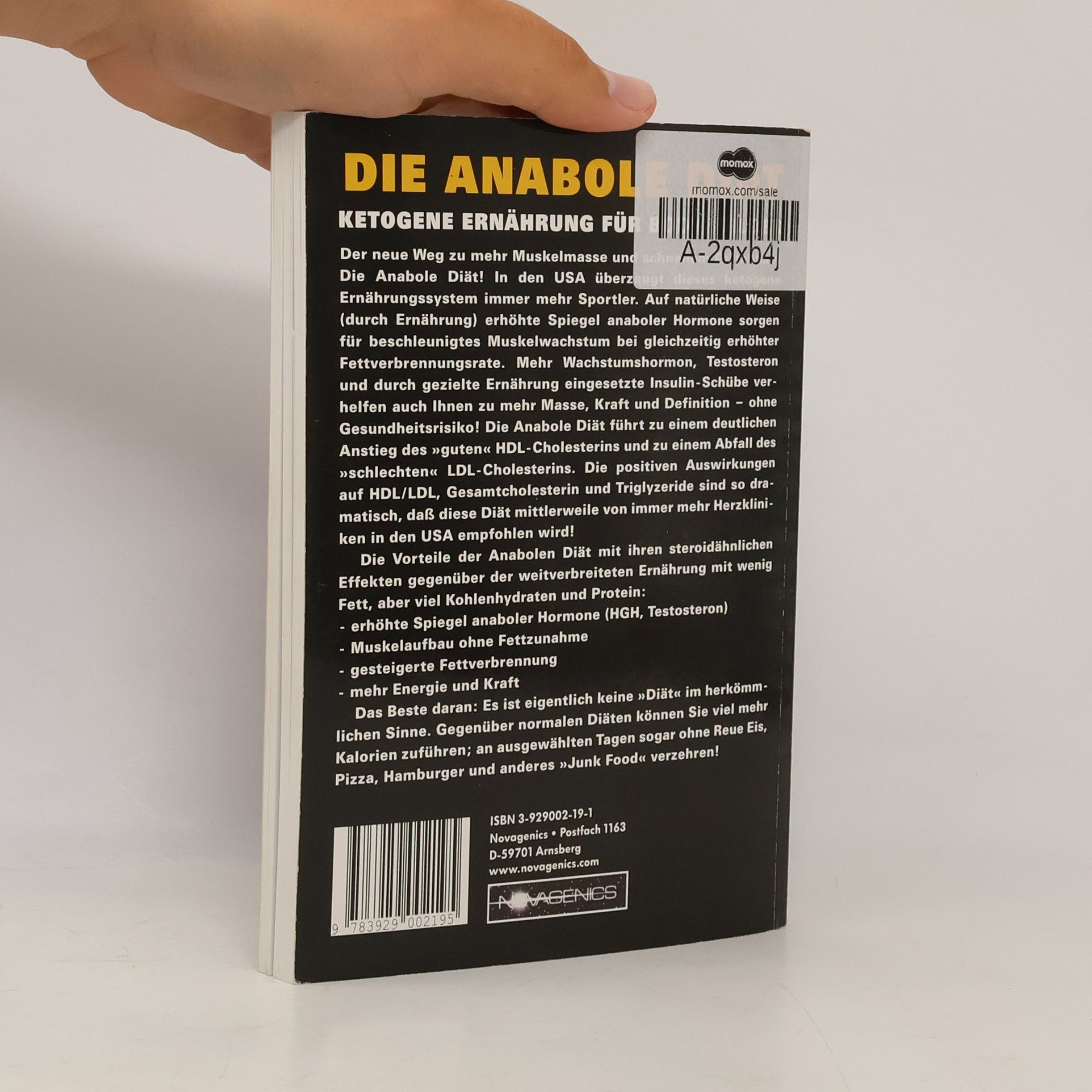 Klaus Arndt Die anabole Diät