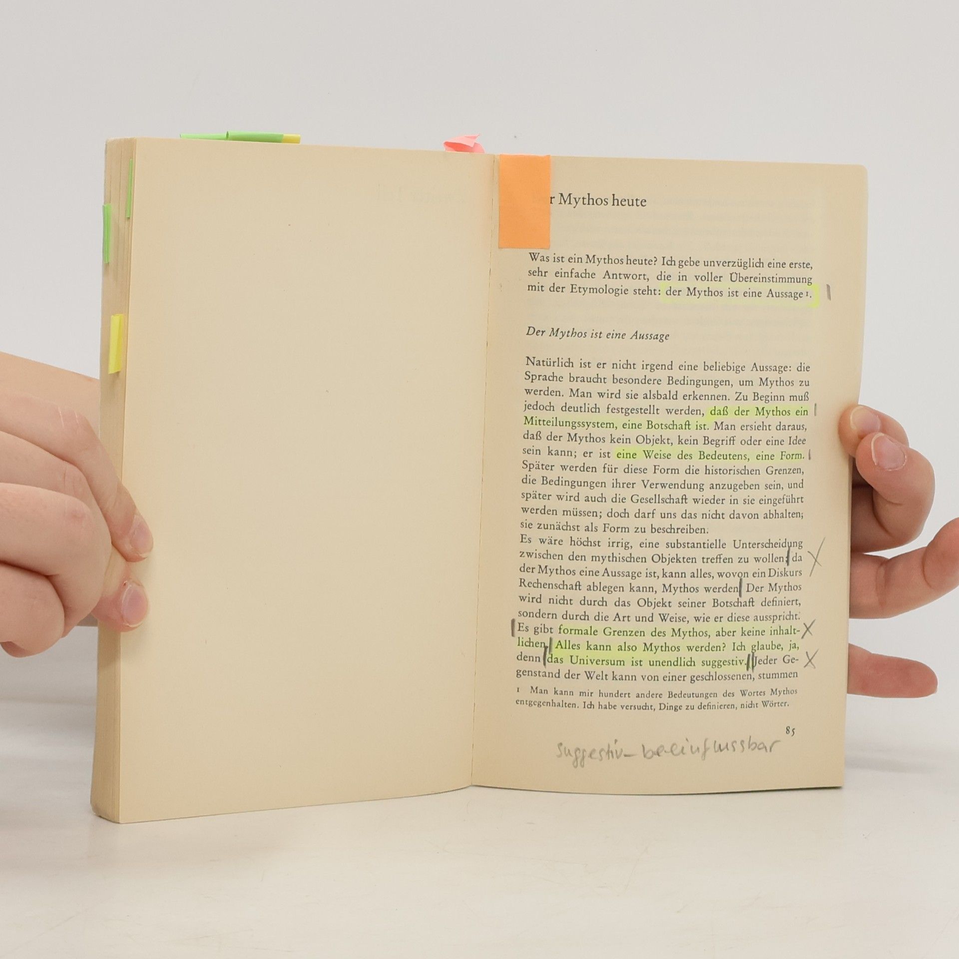 Roland Barthes Mythen des Alltags