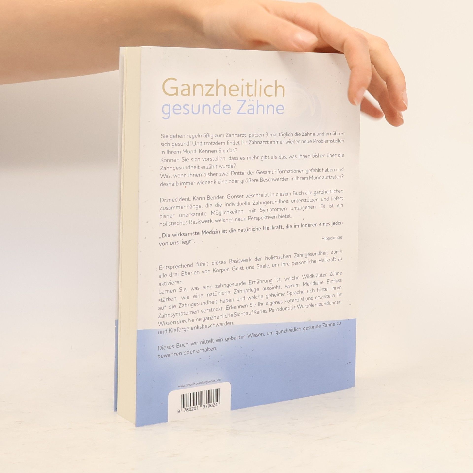 Karin Bender Gonser Ganzheitlich gesunde Zähne