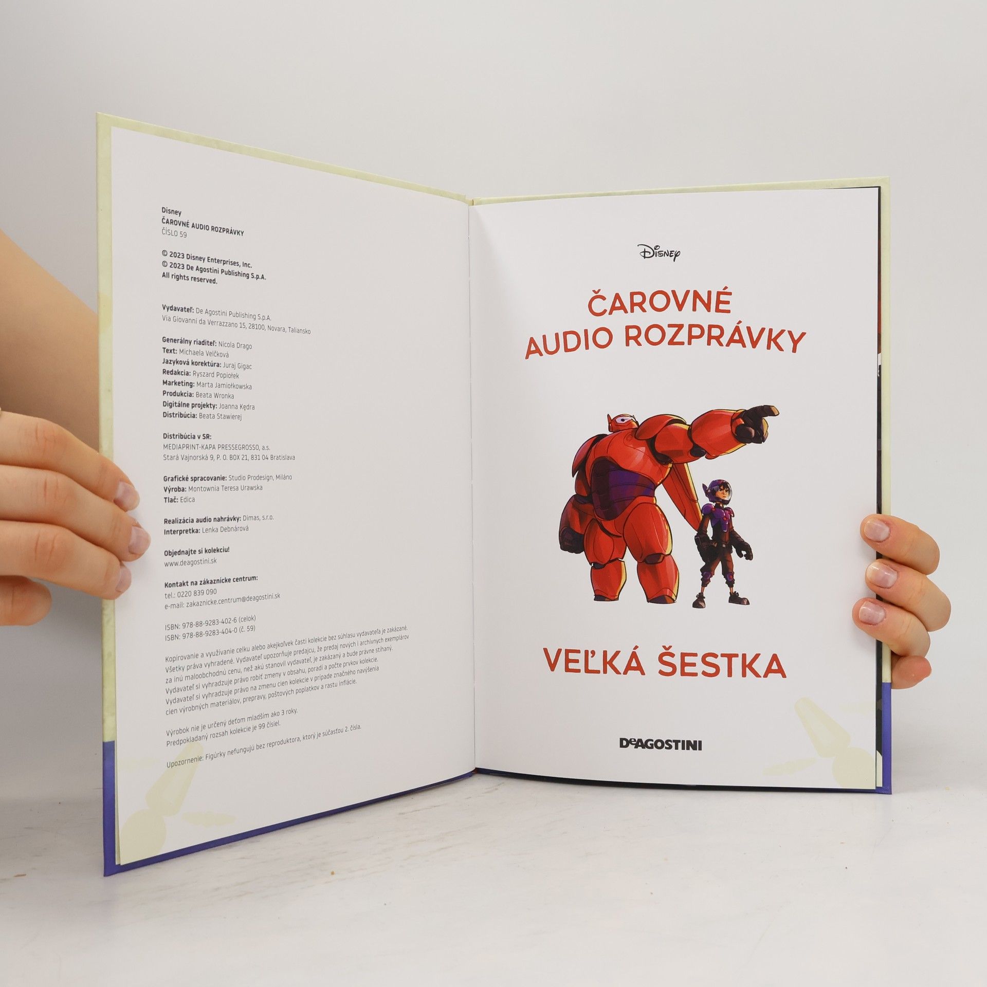 Collectif d'auteurs Čarovné audio rozprávky 59. Veľká šestka