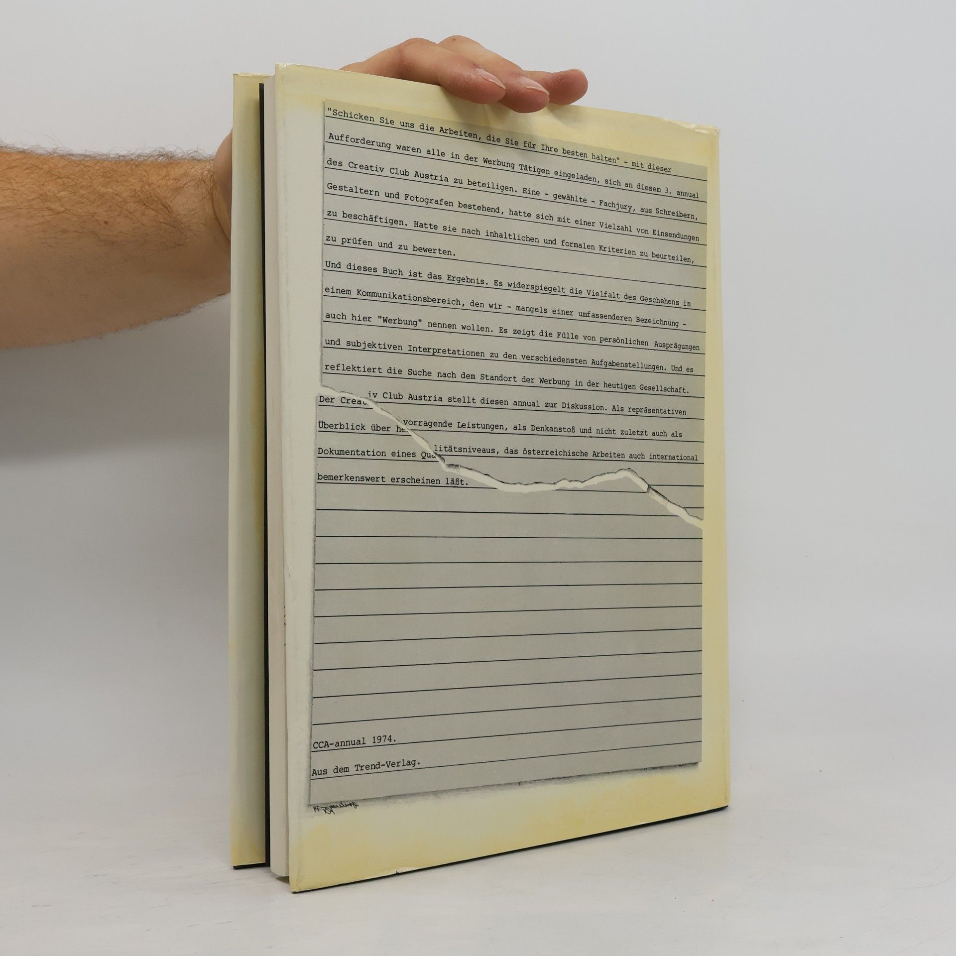 Autorenkollektiv CCA-annual 1974: 3