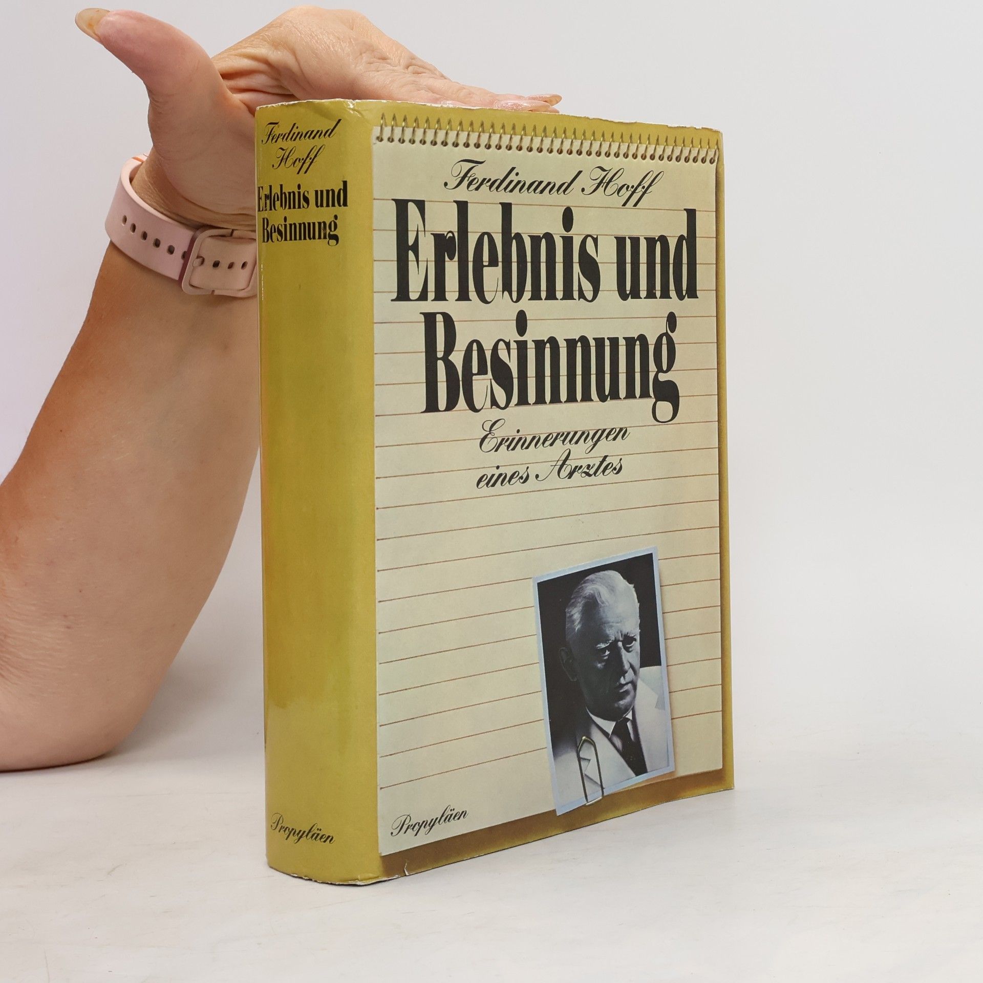 Ferdinand Hoff Erlebnis und Besinnung