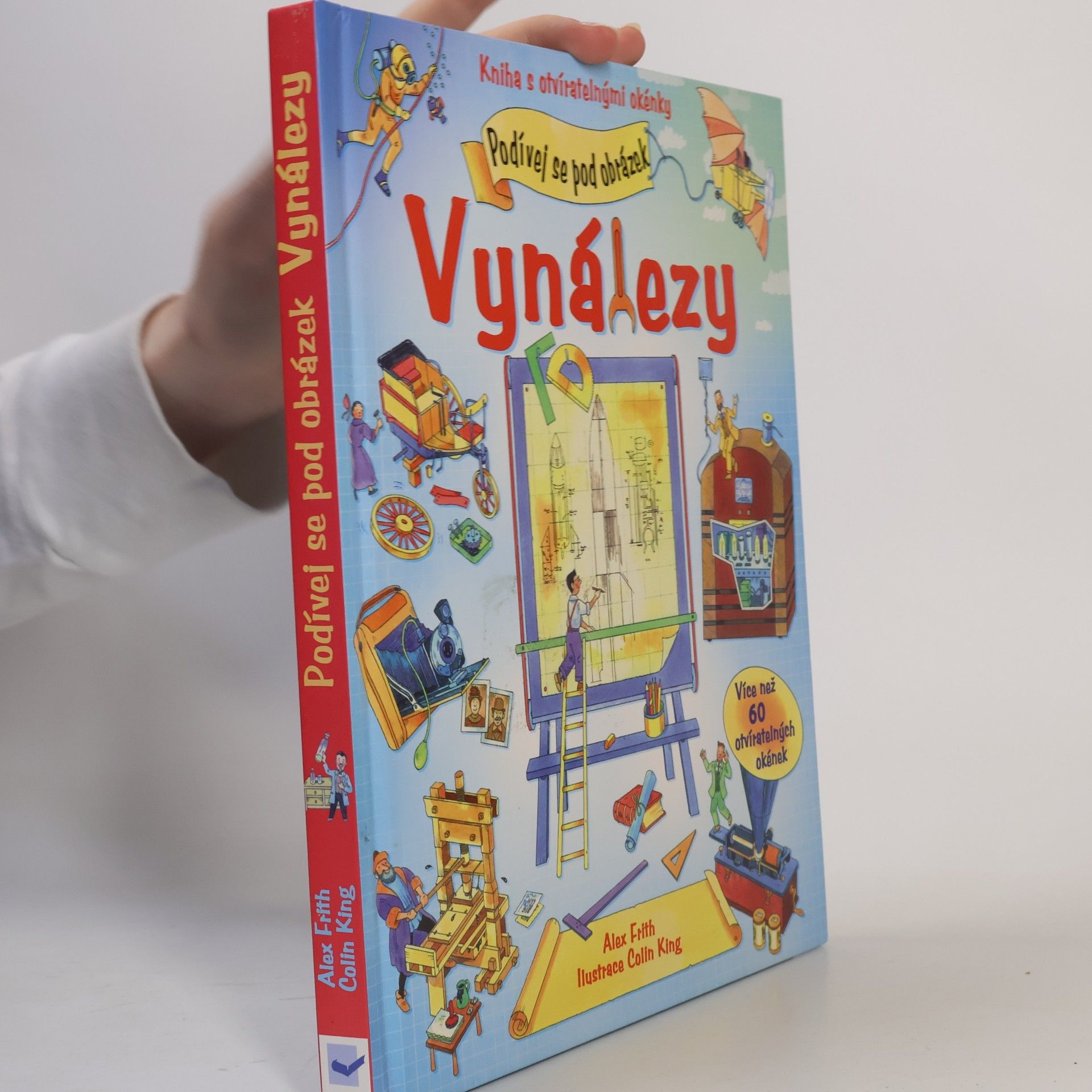 Alex Frith Vynálezy: Kniha s otvíratelnými okénky
