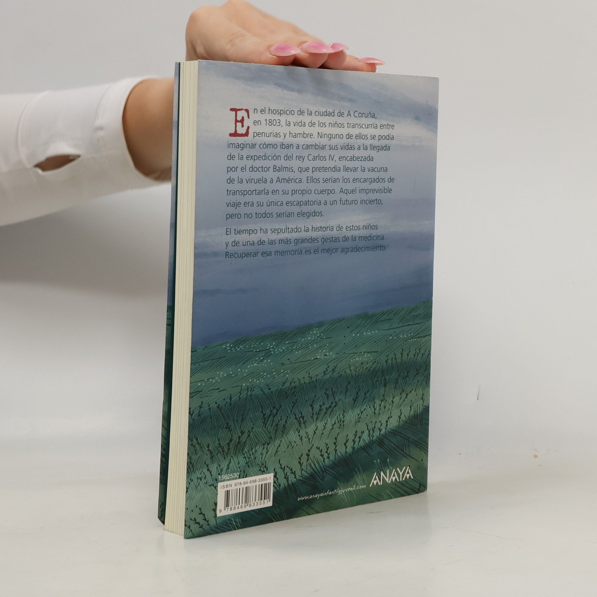 María Solar Literatura juvenil - Leer y pensar: Los niños de la viruela
