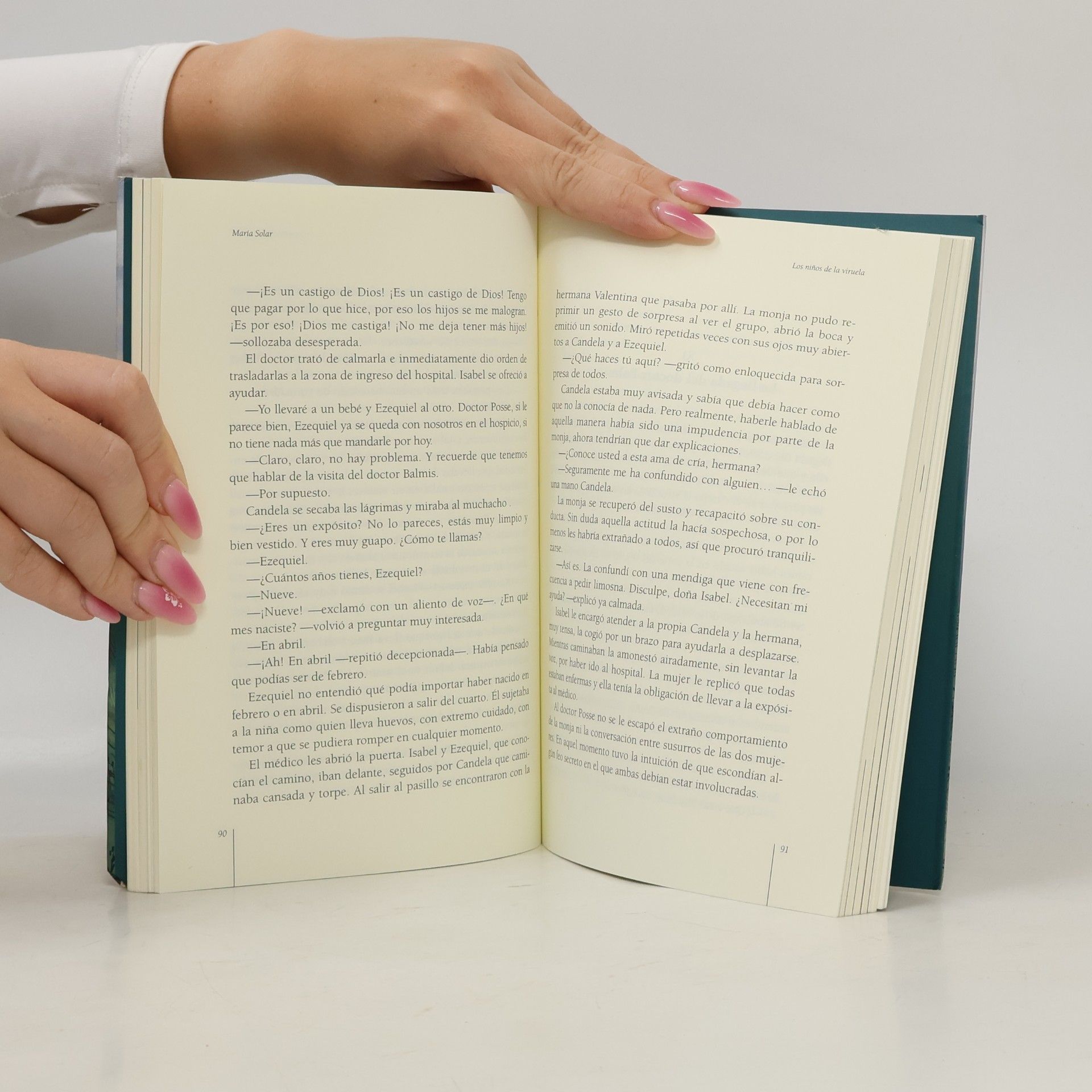 María Solar Literatura juvenil - Leer y pensar: Los niños de la viruela