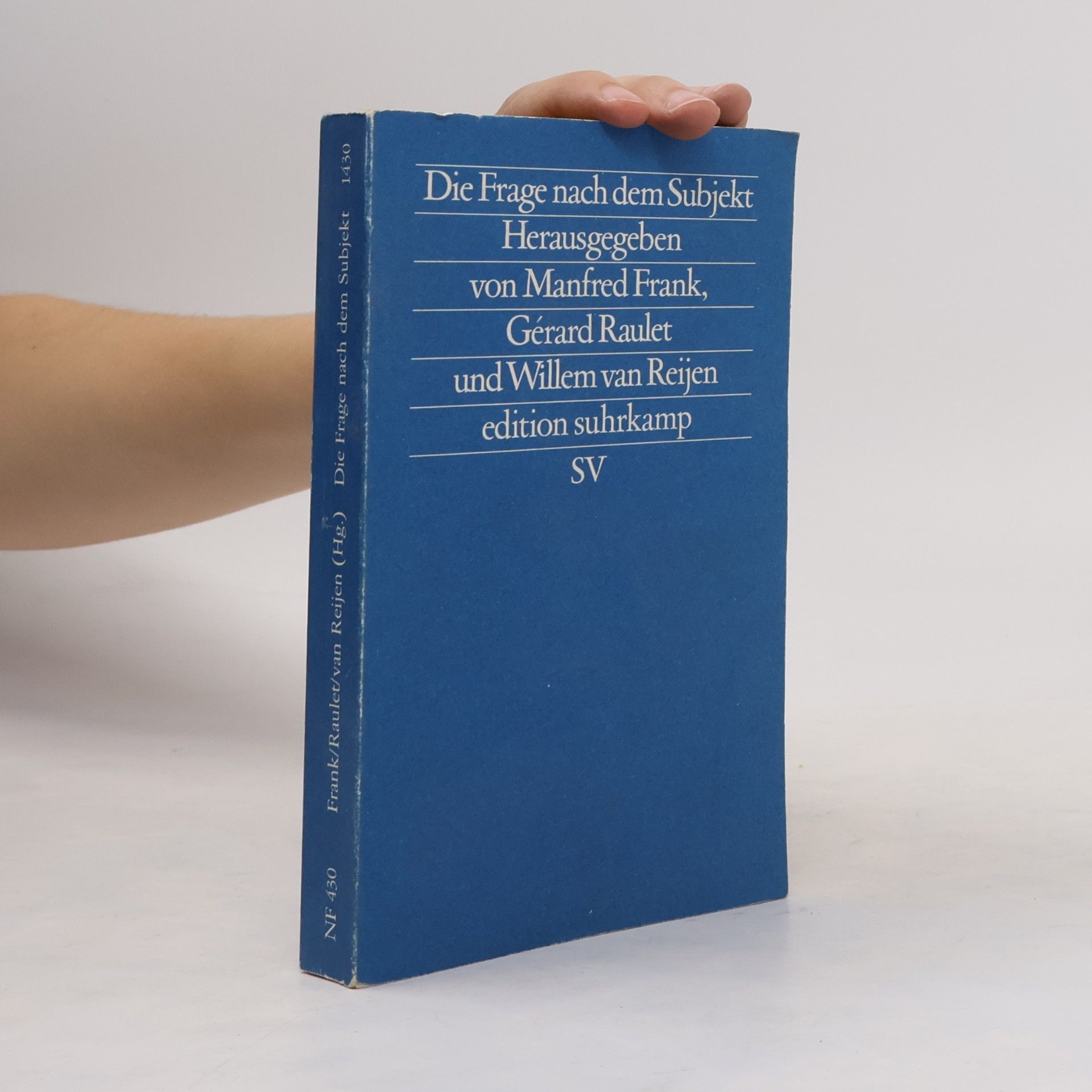 Die Frage nach dem Subjekt