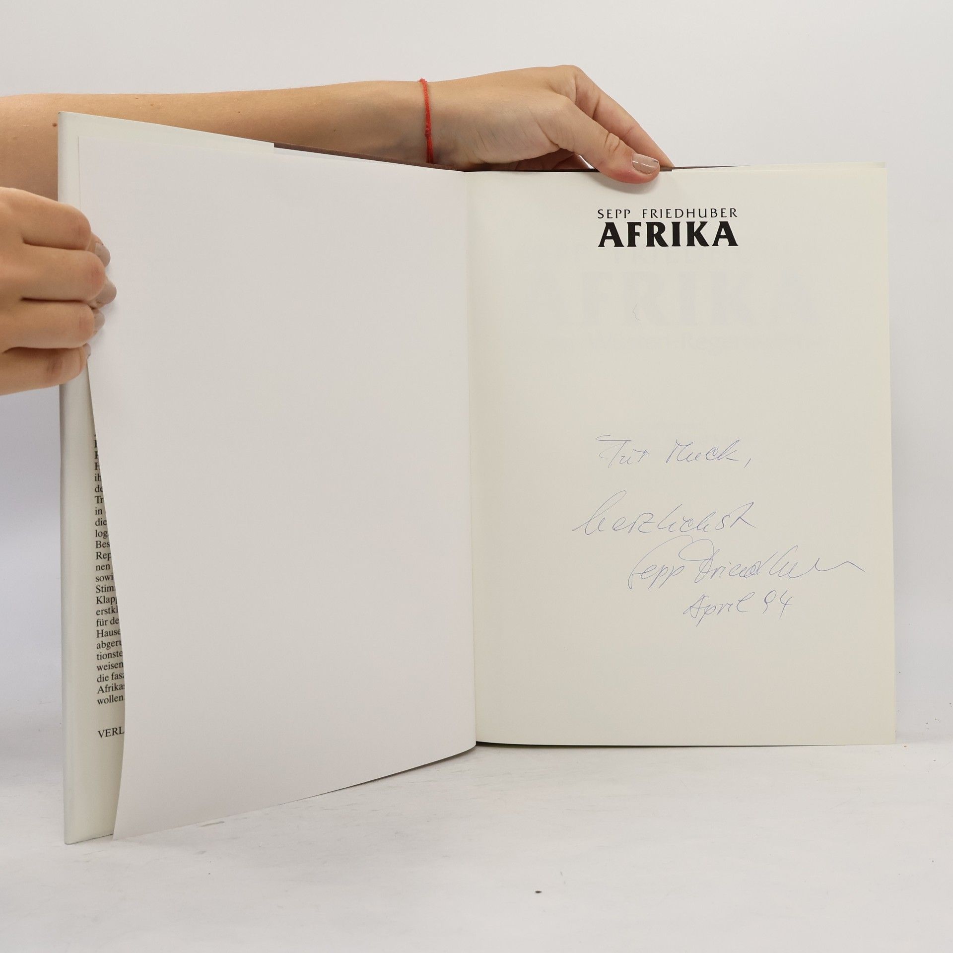 Sepp Friedhuber Afrika