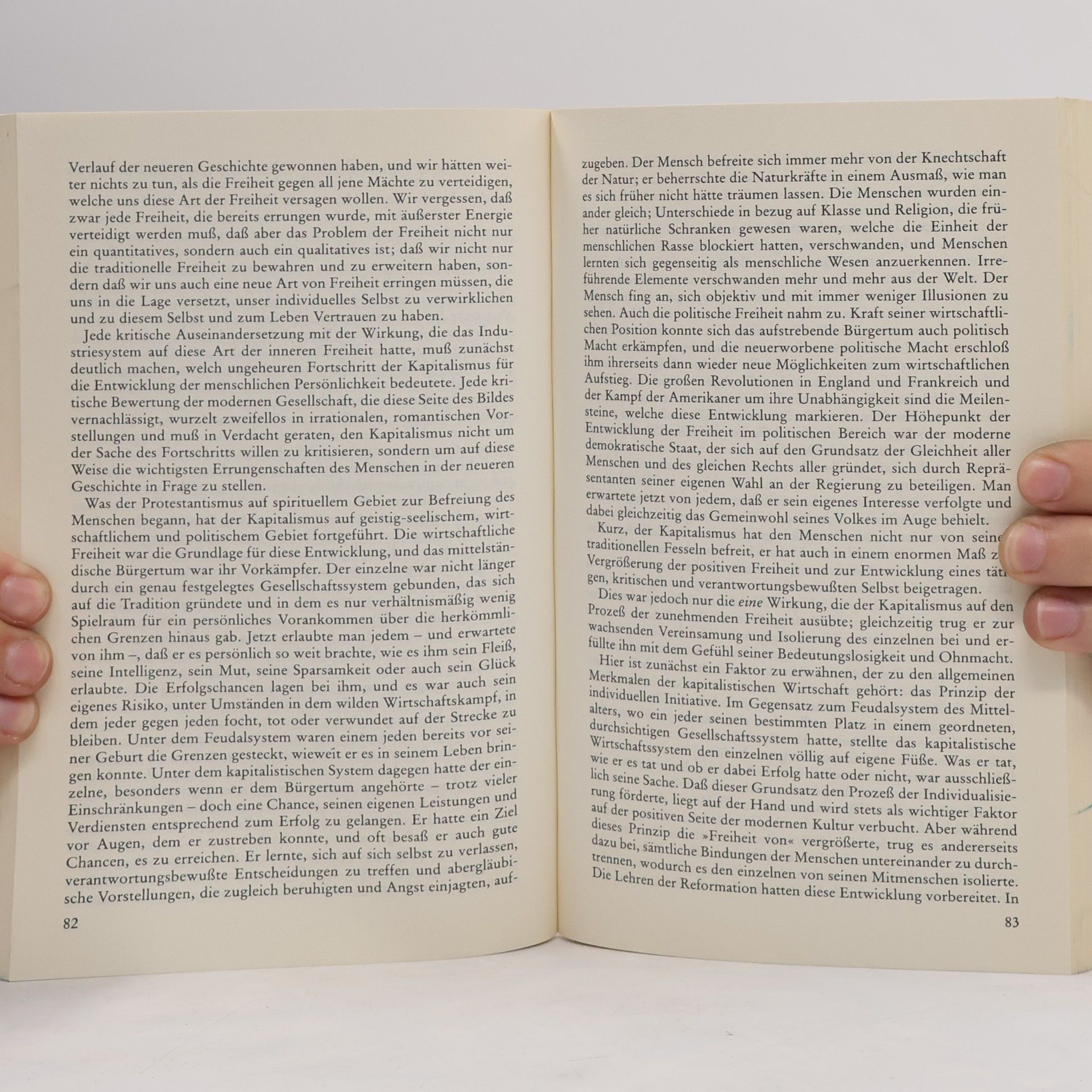 Erich Fromm Die Furcht vor der Freiheit