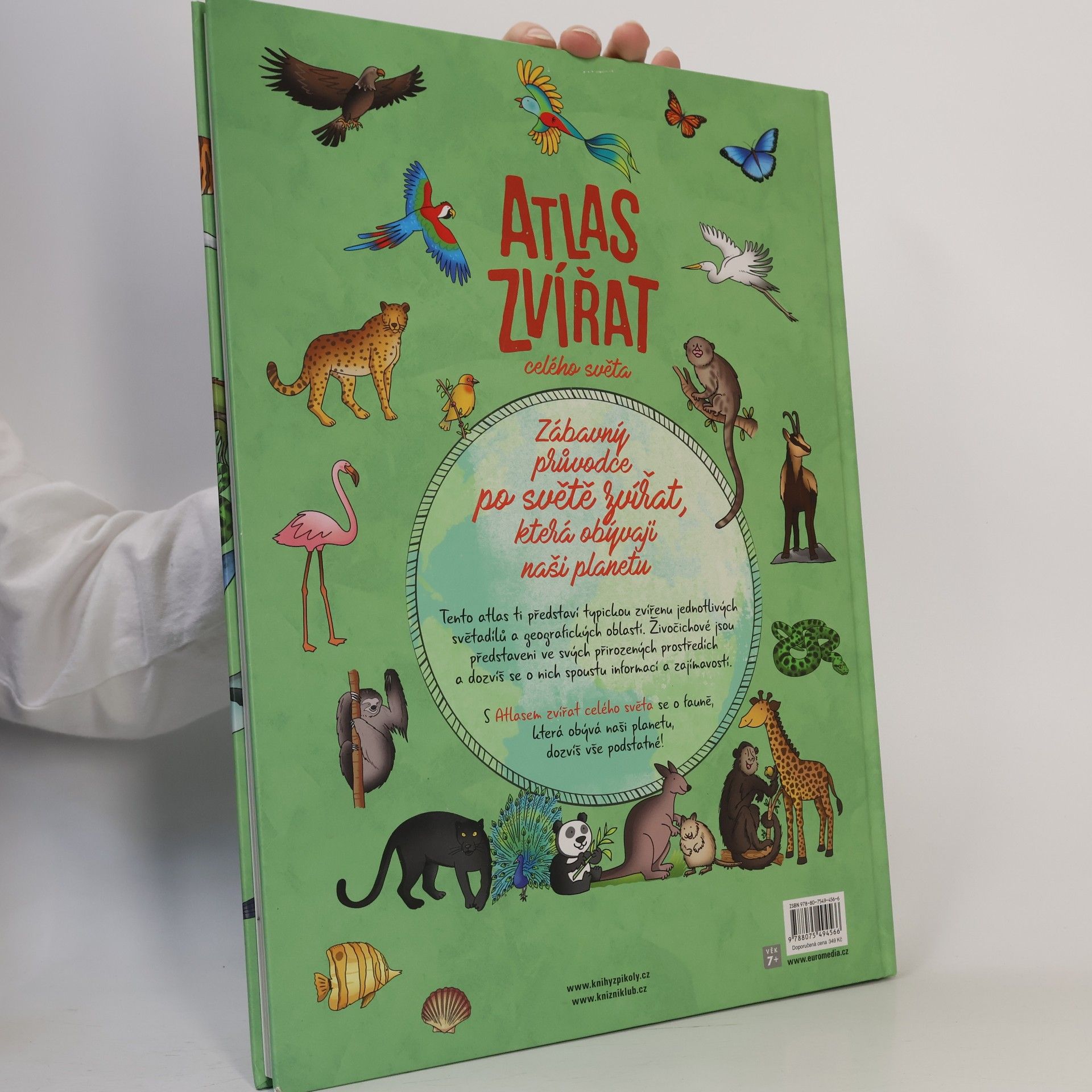 Paola Grimaldi Atlas zvířat celého světa
