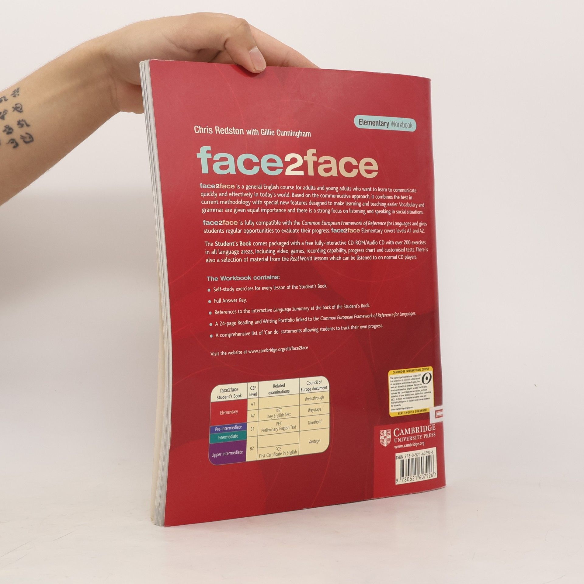 Chris Redston Face2face : elementary. Workbook