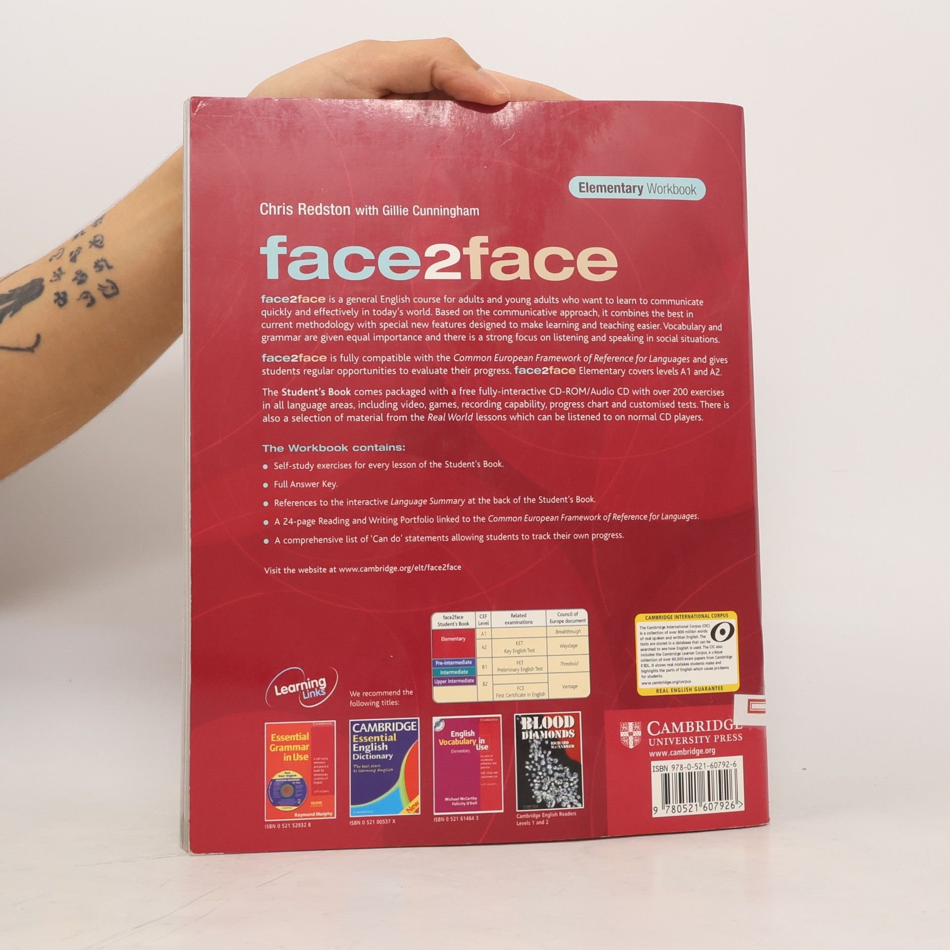 Chris Redstone Face2face : elementary. Workbook