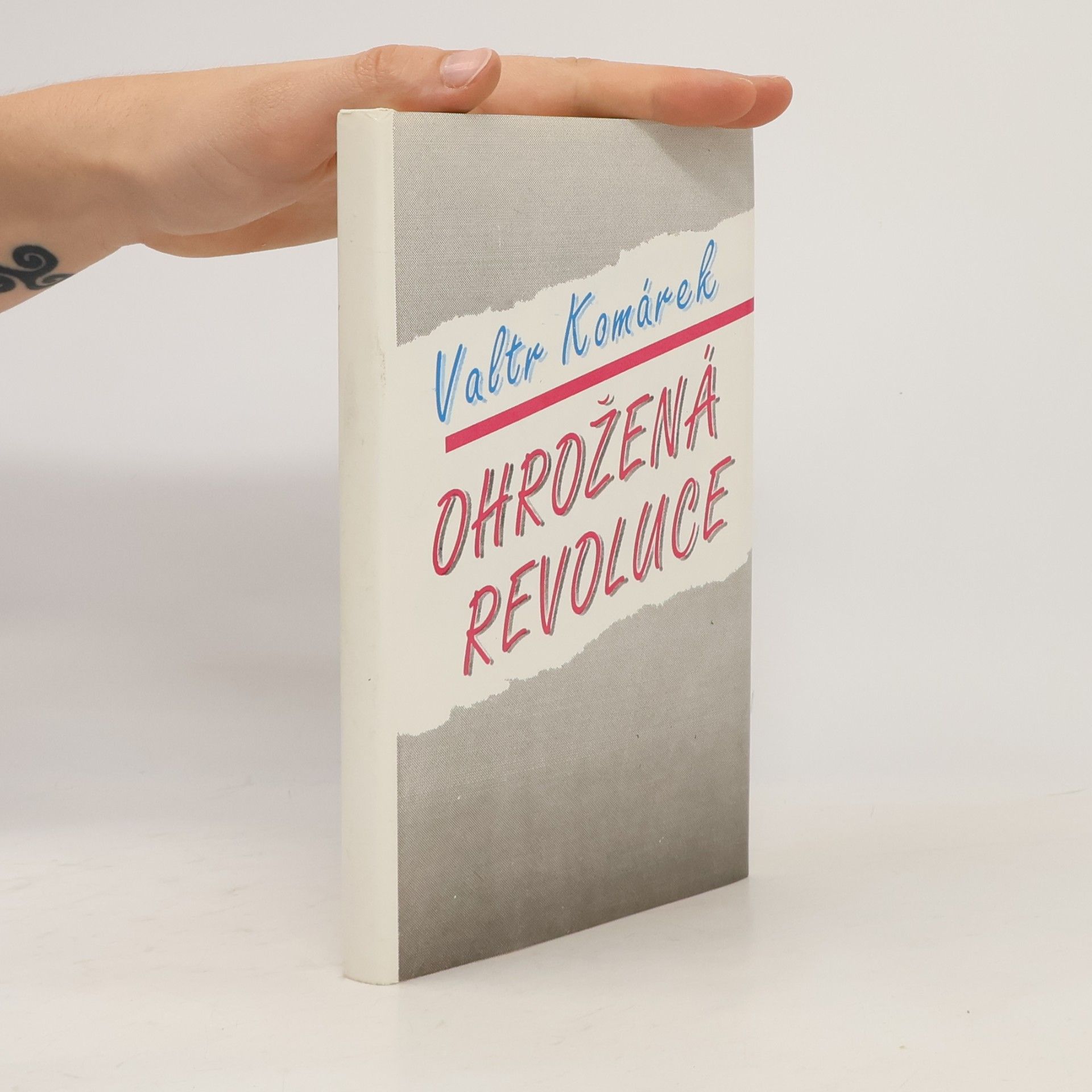 Valtr Komárek Ohrožená revoluce
